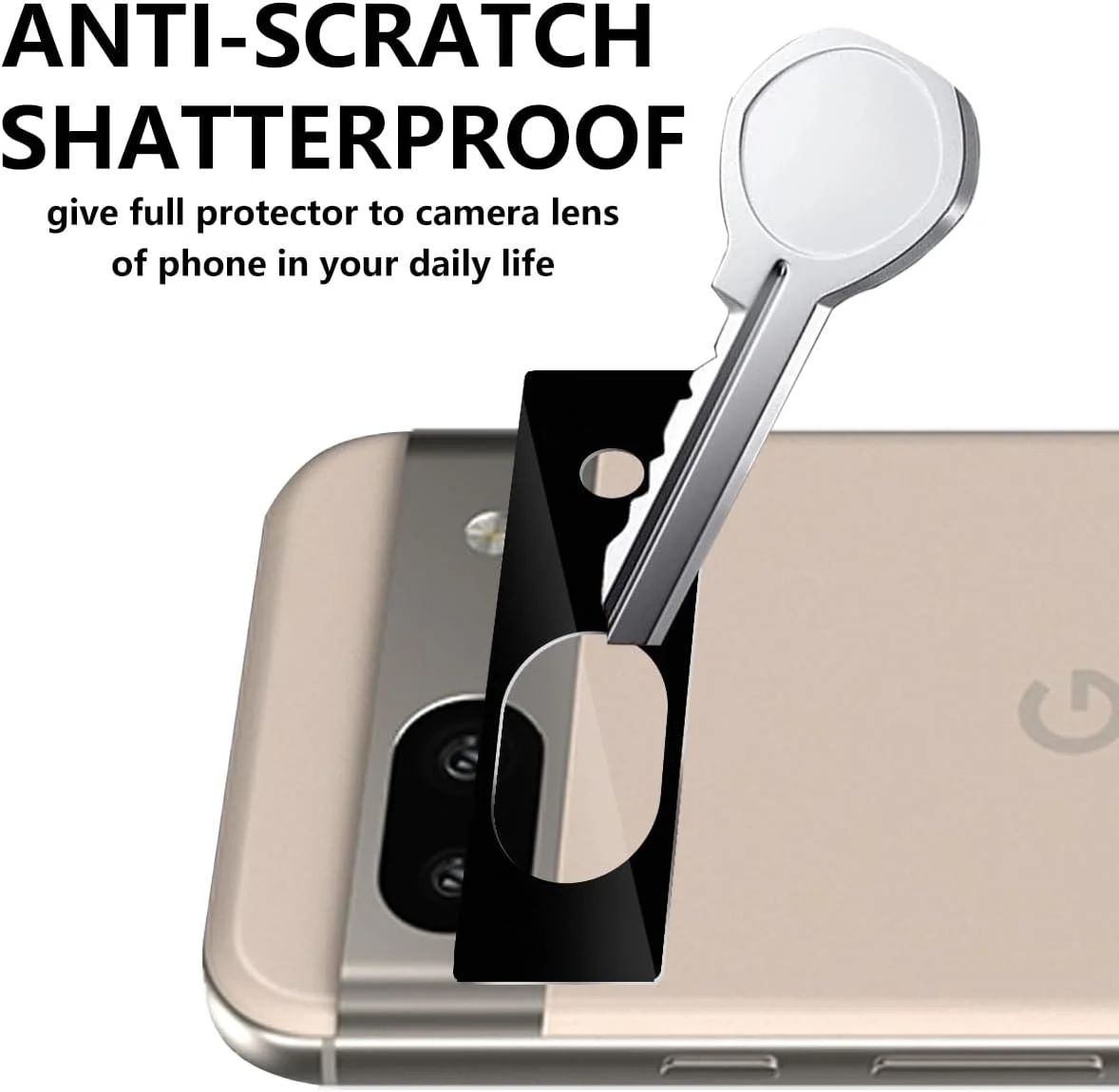 محافظ لنز دوربین گوشی گوگل پیکسل 8A فیلیه، 3 عدد، شیشه حرارت دیده 9H ضد خش برای گوگل پیکسل 8A محافظ لنز دوربین گوشی گوگل پیکسل 8A فیلیه، 3 عدد، شیشه حرارت دیده 9H ضد خش برای گوگل پیکسل 8A