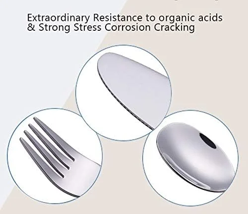 ست столовых приборов کودکان Exzact 12 تکه استیل ضد زنگ - 6 عدد چنگال و 6 عدد قاشق کودکانه - ظروف/قاشق چنگال کودک نوپا - حکاکی سگ و خرگوش ست столовых приборов کودکان Exzact 12 تکه استیل ضد زنگ - 6 عدد چنگال و 6 عدد قاشق کودکانه - ظروف/قاشق چنگال کودک نوپا - حکاکی سگ و خرگوش