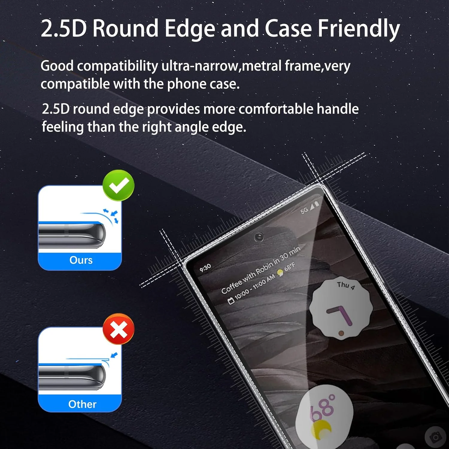 بسته 4 عددی محافظ صفحه نمایش حریم خصوصی برای گوگل پیکسل 7a، محافظ شیشه ای حرارت دیده حریم خصوصی، 2 عدد شیشه محافظ ضد جاسوسی + 2 عدد محافظ دوربین، فیلم حریم خصوصی ضد دید زدن، شیشه محافظ ضد جاسوسی بسته 4 عددی محافظ صفحه نمایش حریم خصوصی برای گوگل پیکسل 7a، محافظ شیشه ای حرارت دیده حریم خصوصی، 2 عدد شیشه محافظ ضد جاسوسی + 2 عدد محافظ دوربین، فیلم حریم خصوصی ضد دید زدن، شیشه محافظ ضد جاسوسی