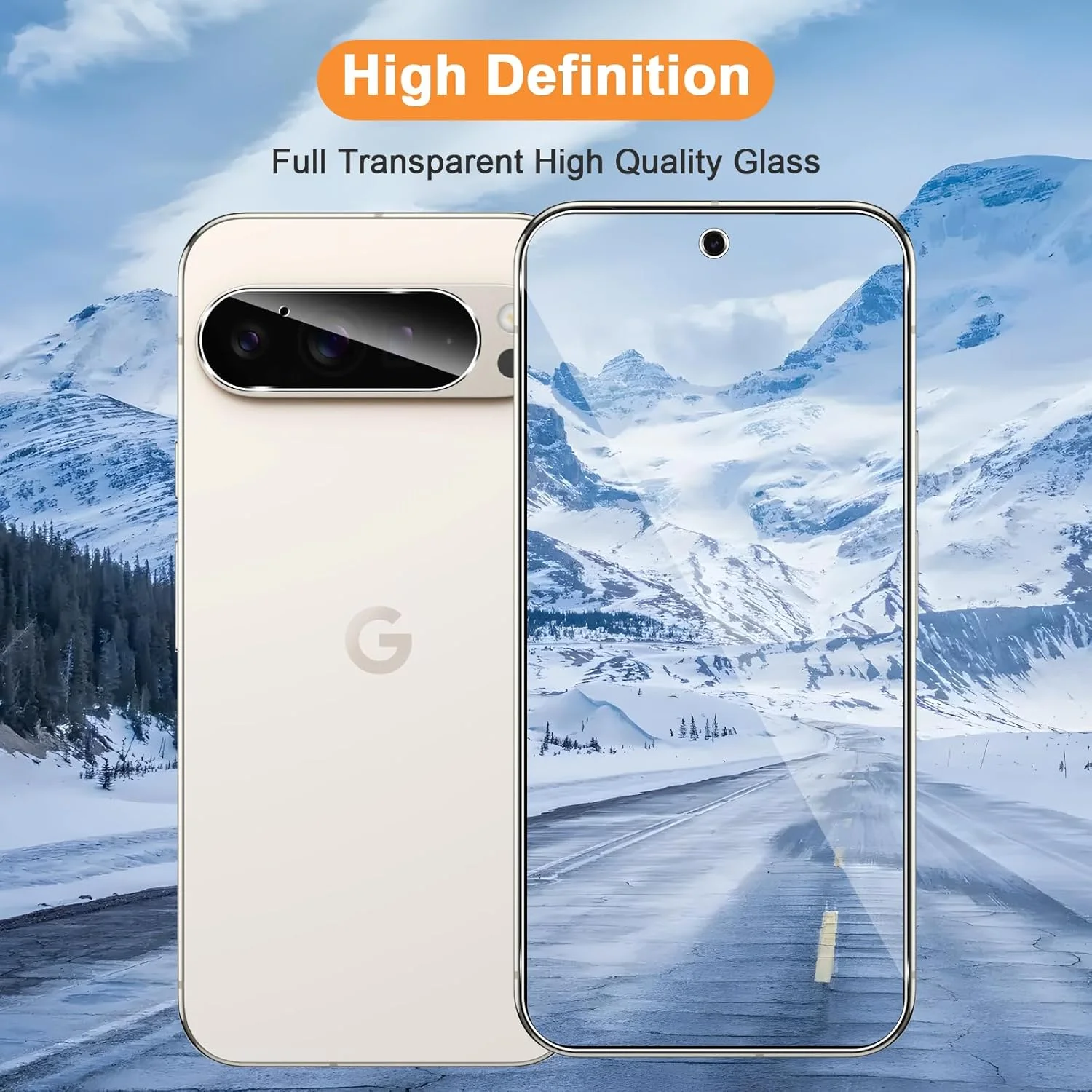 محافظ صفحه نمایش QULLOO برای Google Pixel 9 Pro XL 5G، بسته 2 عددی شیشه حرارت دیده با سختی 9H، شفاف HD، ضد آب و ضد اثر انگشت محافظ صفحه نمایش QULLOO برای Google Pixel 9 Pro XL 5G، بسته 2 عددی شیشه حرارت دیده با سختی 9H، شفاف HD، ضد آب و ضد اثر انگشت