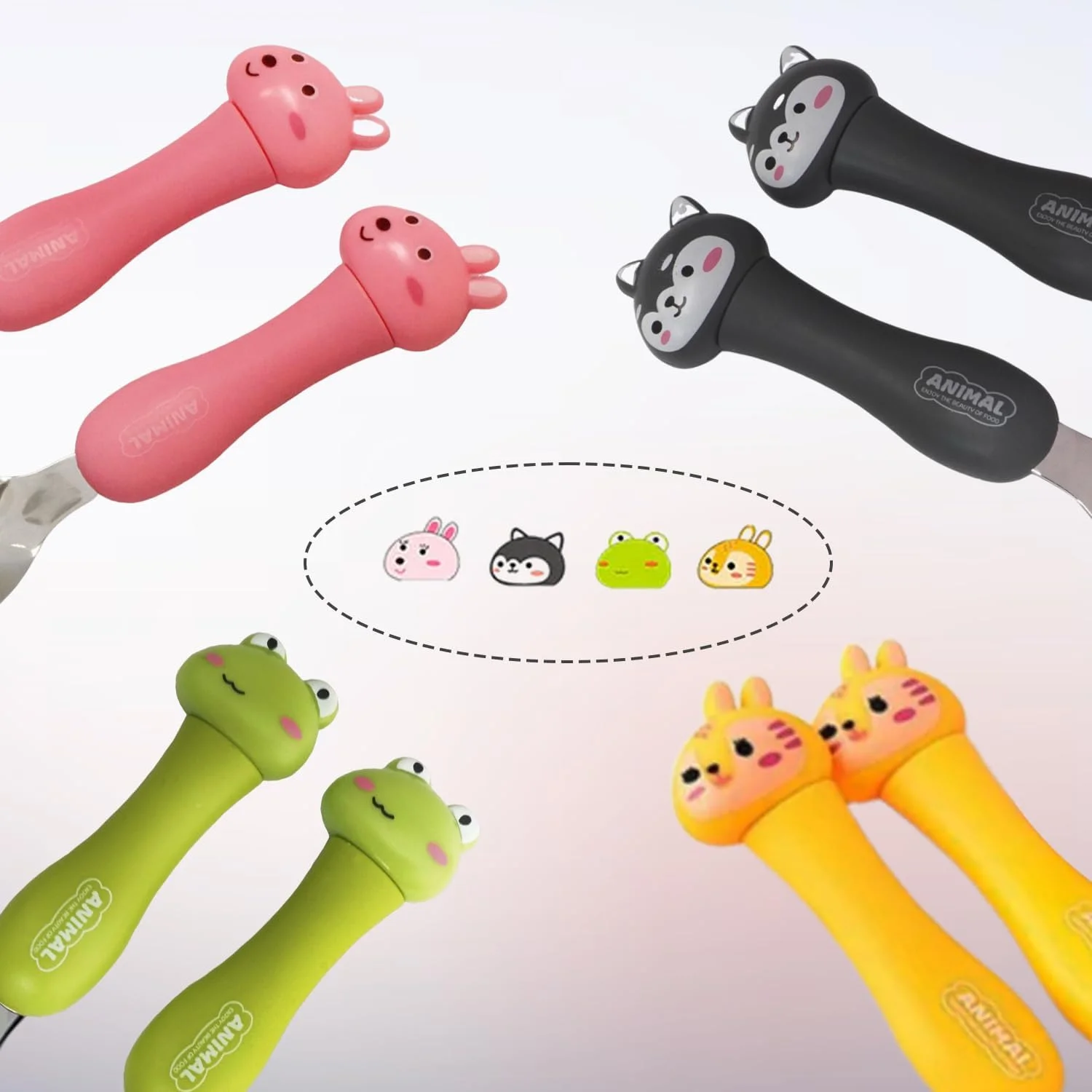 ست قاشق و چنگال استیل ضد زنگ کودک CRAVISTA به همراه جعبه | وسایل غذاخوری کودک بدون BPA | قاشق و چنگال فلزی صورتی مناسب جعبه غذا | کارد و چنگال زیبا با جعبه قابل حمل | هدیه برای دختران و پسران ست قاشق و چنگال استیل ضد زنگ کودک CRAVISTA به همراه جعبه | وسایل غذاخوری کودک بدون BPA | قاشق و چنگال فلزی صورتی مناسب جعبه غذا | کارد و چنگال زیبا با جعبه قابل حمل | هدیه برای دختران و پسران