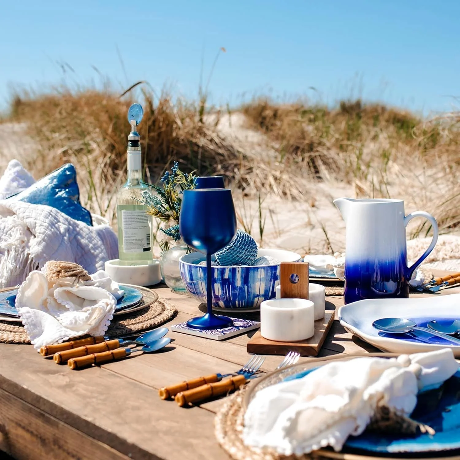 ست قاشق و چنگال سرو آزونه، 4 تکه، استیل ضد زنگ 304 با دسته بامبو طبیعی، ست سرو 10 اینچی با دسته بامبو واقعی، دسته بامبو منحصر به فرد با پرداخت آینه ای، نقره ای ست قاشق و چنگال سرو آزونه، 4 تکه، استیل ضد زنگ 304 با دسته بامبو طبیعی، ست سرو 10 اینچی با دسته بامبو واقعی، دسته بامبو منحصر به فرد با پرداخت آینه ای، نقره ای