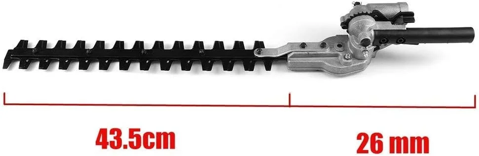 ابزار آلات کشاورزی BREAUX، سر برش 7 دندانه 435 میلی متری برقی، دستگاه برش، سر برش علف زن، اره شاخه بر بلند