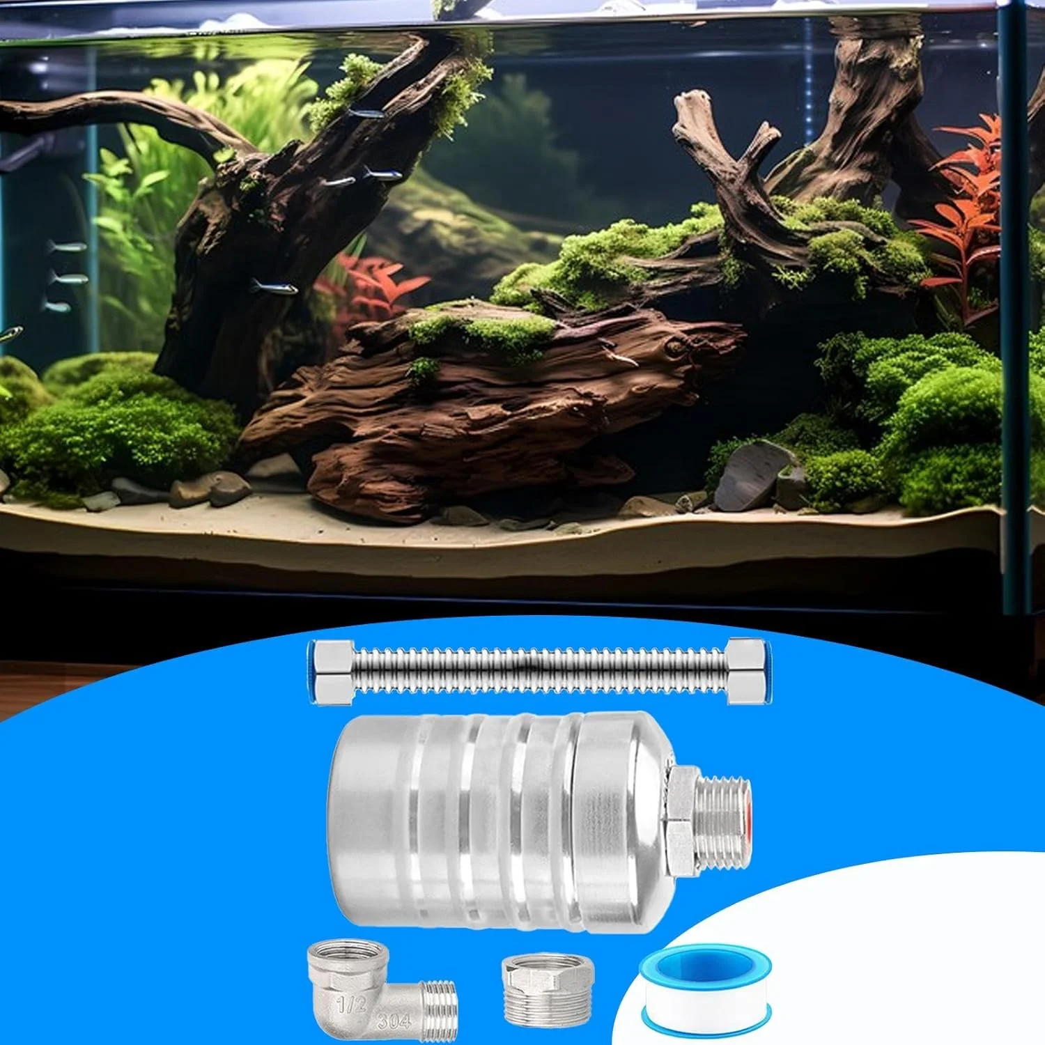 شیر شناور - شیر قطع کن اتوماتیک مخزن آب استیل ضد زنگ | ابزارهای مدیریت مایعات ضد نشت برای برج تقطیر مخزن دام کشاورزی