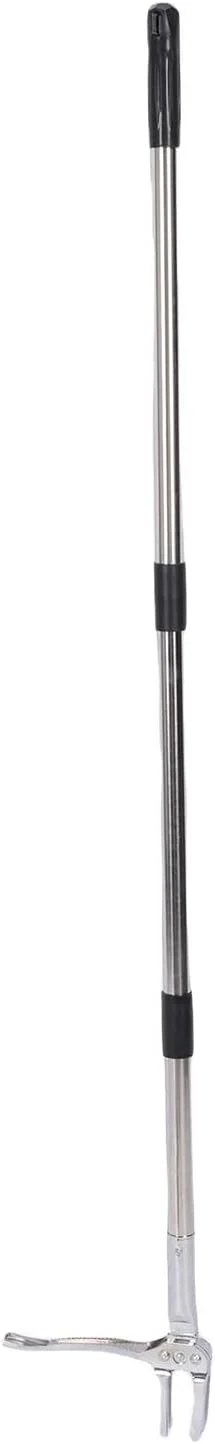 ابزار علف‌کش NOENNULL با دسته بلند استیل ضد زنگ جداشدنی، ابزار علف‌زدایی ایستاده برای چمن، حیاط و باغ (A)