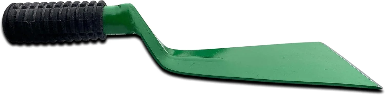 کروفه خورپا (بیلچه) سنگین، تیغه استیل ضد زنگ 4 اینچی برای باغبانی و مصارف کشاورزی - ساختار بادوام و مقاوم در برابر زنگ زدگی - دسته چوبی ارگونومیک برای گرفتن راحت