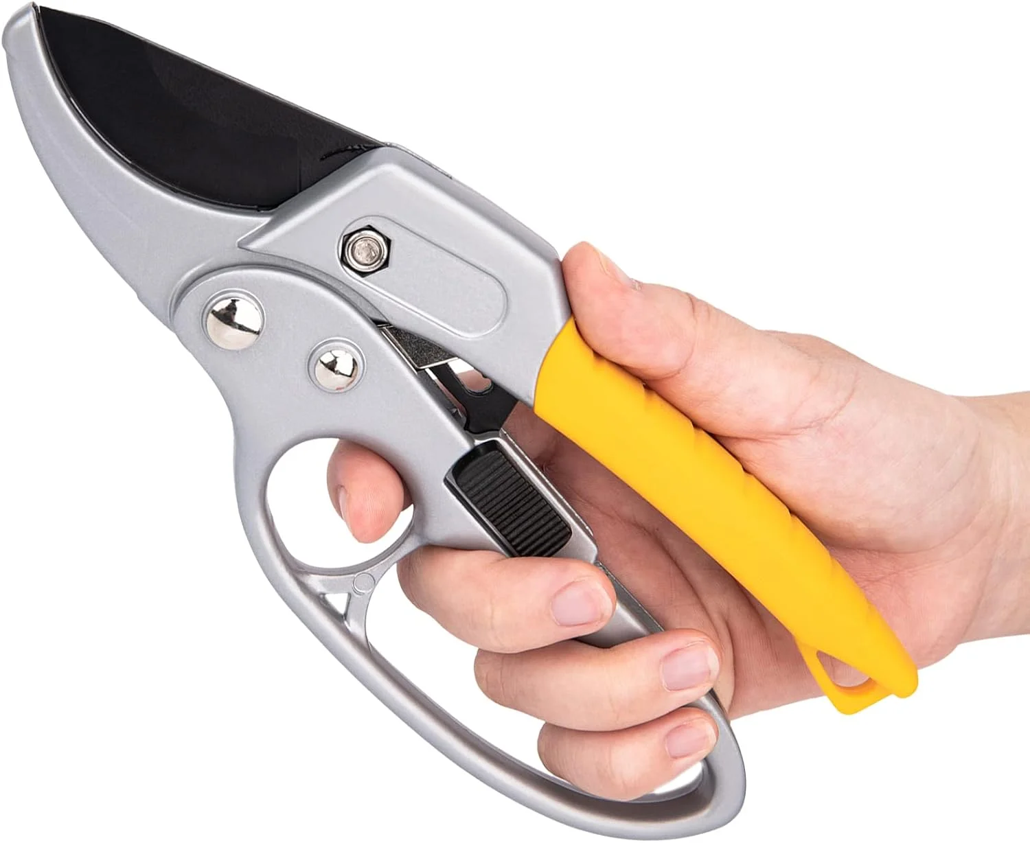 قیچی باغبانی، دسته تقویت شده با طراحی مقاوم، قیچی باغبانی دستی، قیچی هرس گیاهان، سیم چین گل