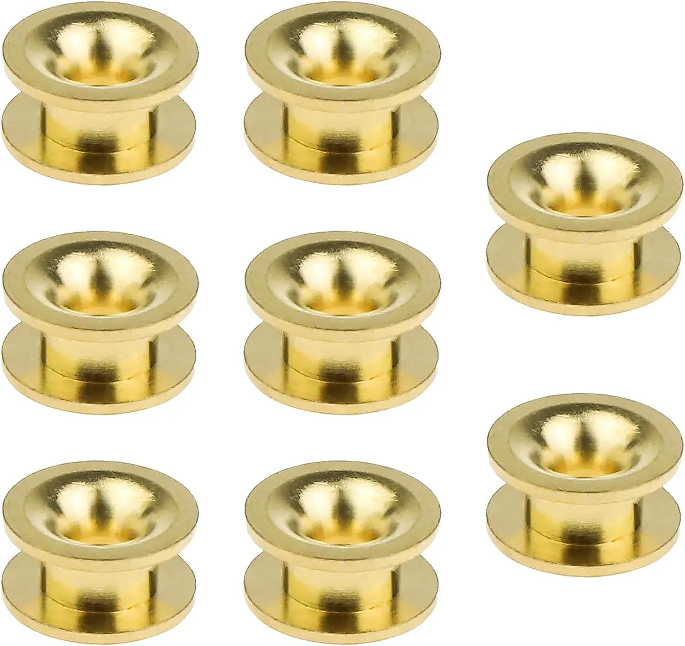 8 عدد سری علف زن 2 لاین یونیورسال، بوشینگ های برنجی، شکاف 5 میلی متری، لوازم جانبی و قطعات جایگزین ابزار برقی فضای باز برای کشاورزی و باغ