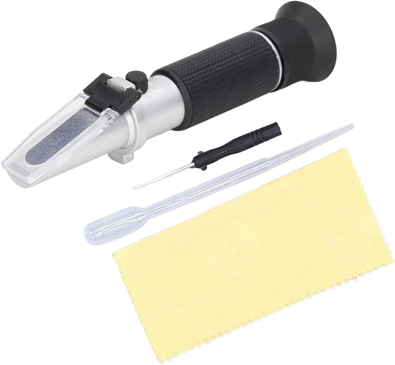 ابزار اندازه گیری دستی دو مقیاسی POENVFPO برای تخمیر شکر، استفاده آسان با خوانش واضح، برای صنایع کشاورزی