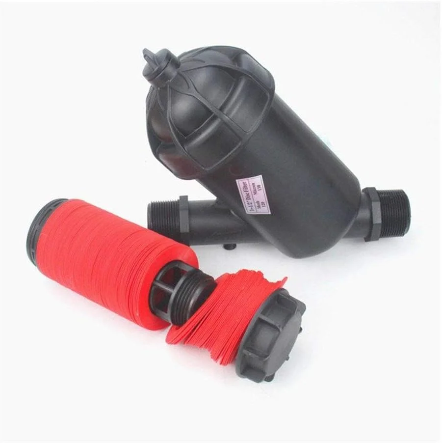 NEOCHY Pipe Repair Tools 2pcs 3/4"~1.5Inch Y Type Disc Filter With PE/PVC Joint 120Mesh Filter Element Agricultural Garden Irrigation Syetem Water Filtration (Color : 2pcs, Diameter : 1.2 inch(DN32)