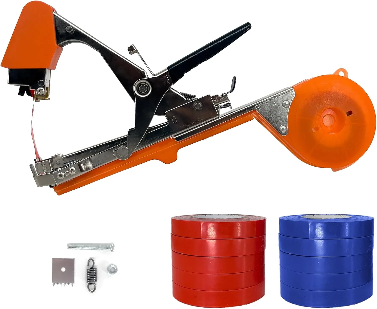 ست دستگاه بستن گیاه Flonsa، ابزار استیل ضد زنگ Tapener برای پشتیبانی کارآمد از گیاهان باغبانان کشاورزان، ابزار بستن گوجه فرنگی