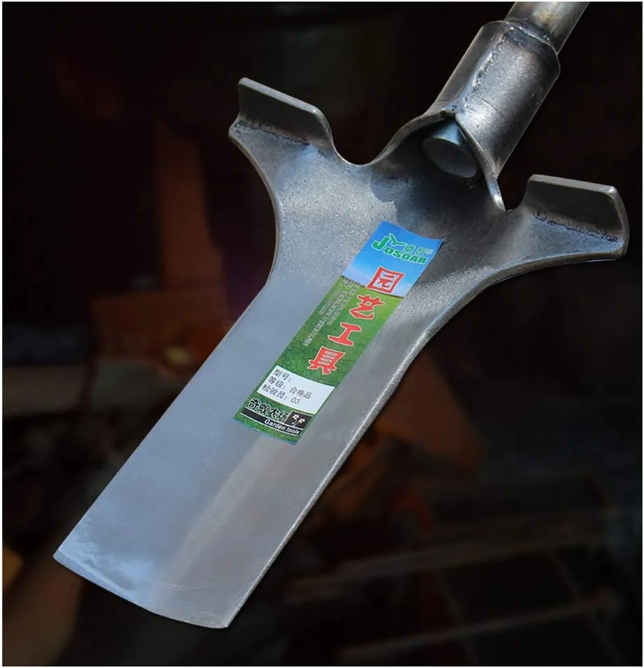 Z6 Agricultural Excavator Shovel 13-23inch Carbon Steel Thick Shovel Outdoor Labor-Saving trenching Tool (13.77in*9.05in)