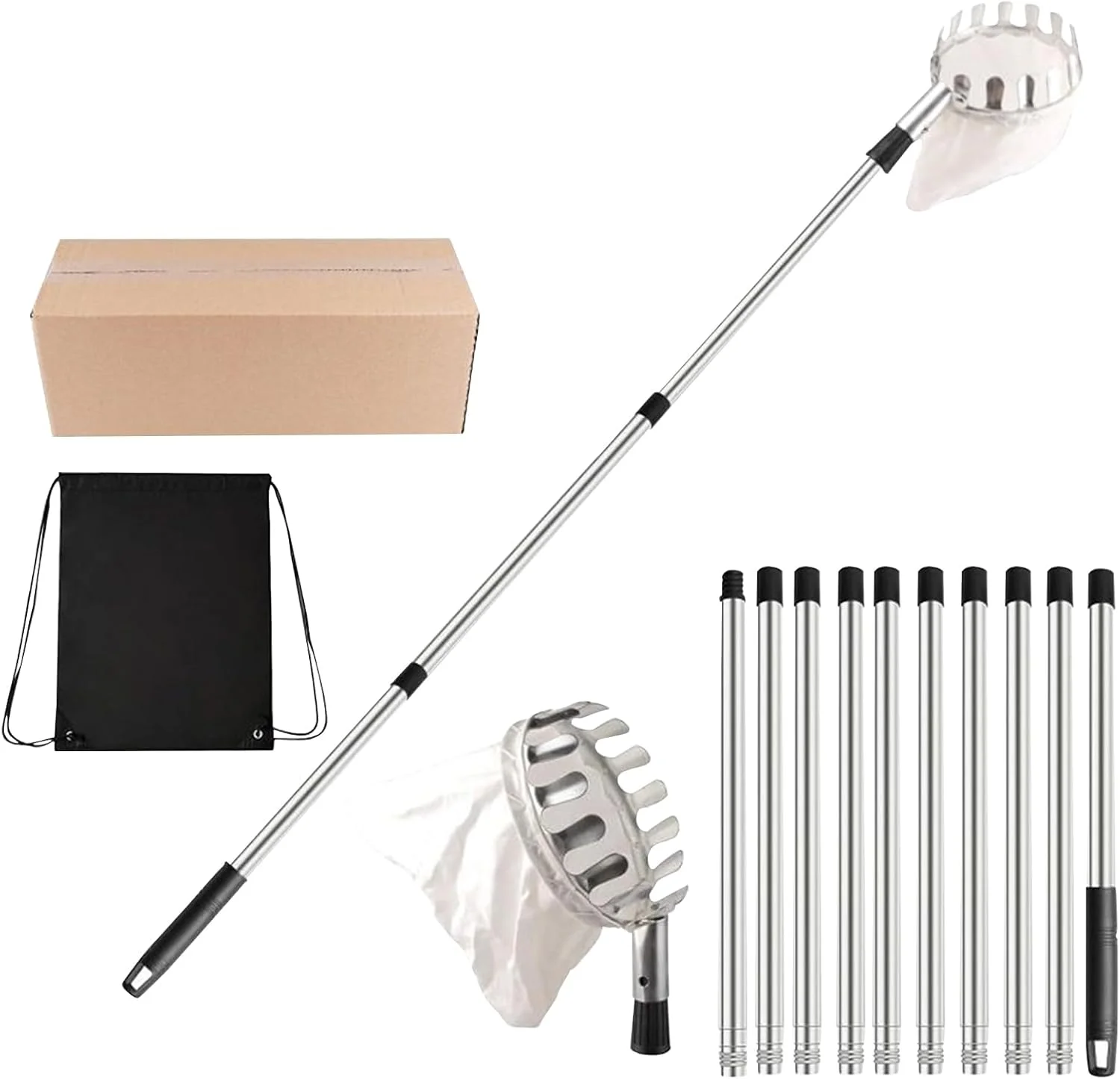 ابزار چیدن میوه | ابزار قابل تنظیم چیدن میوه، تجهیزات سبک وزن برای برداشت حرفه ای طراحی شده برای مزرعه خانگی کشاورزی در فضای باز