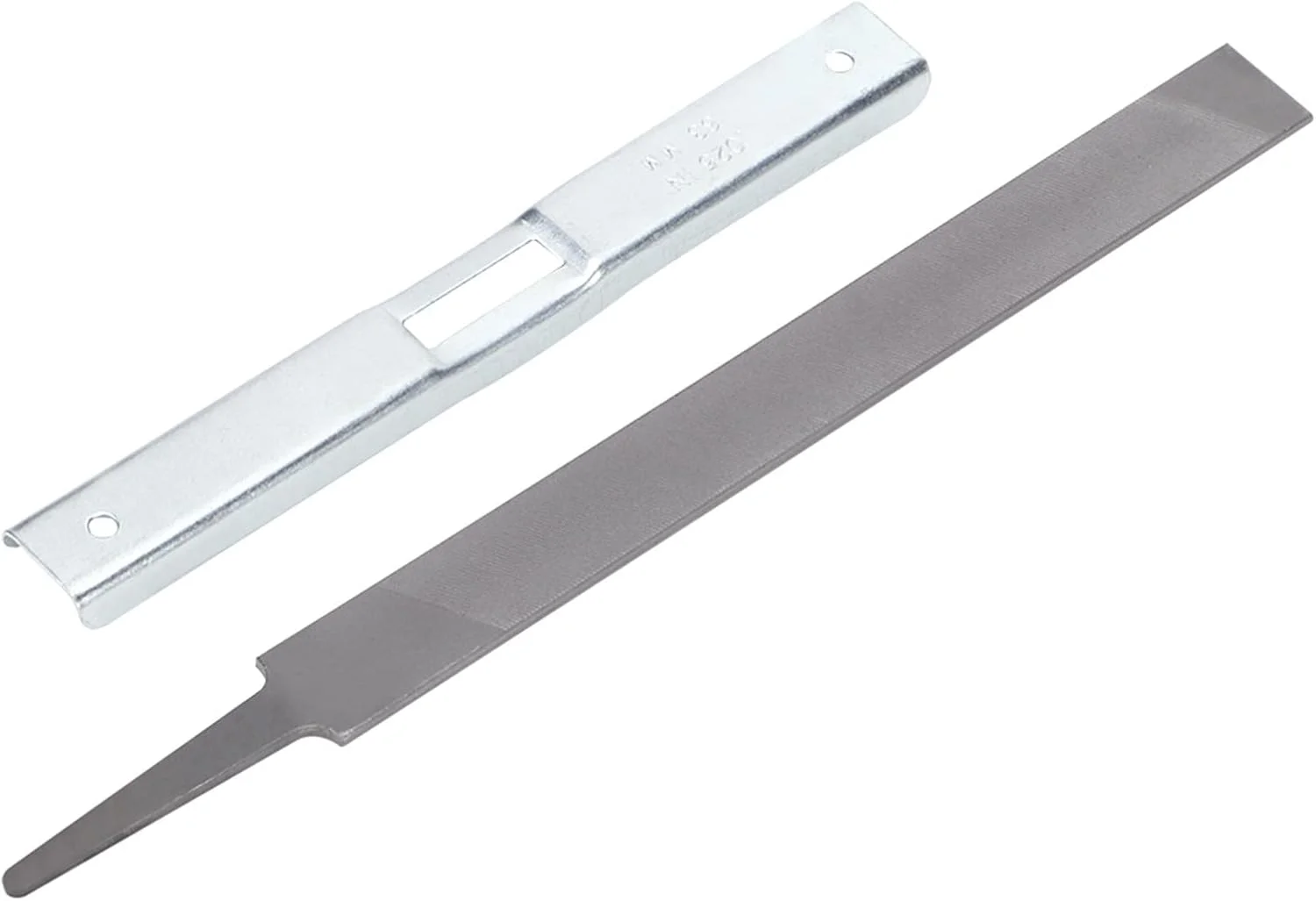 مجموعه ابزار تیز کننده اره زنجیری یونیورسال Eacam شامل فایل فولادی و عمق سنج، سبک و جمع و جور برای کارگران جنگلداری یا کشاورزی (2 عددی)