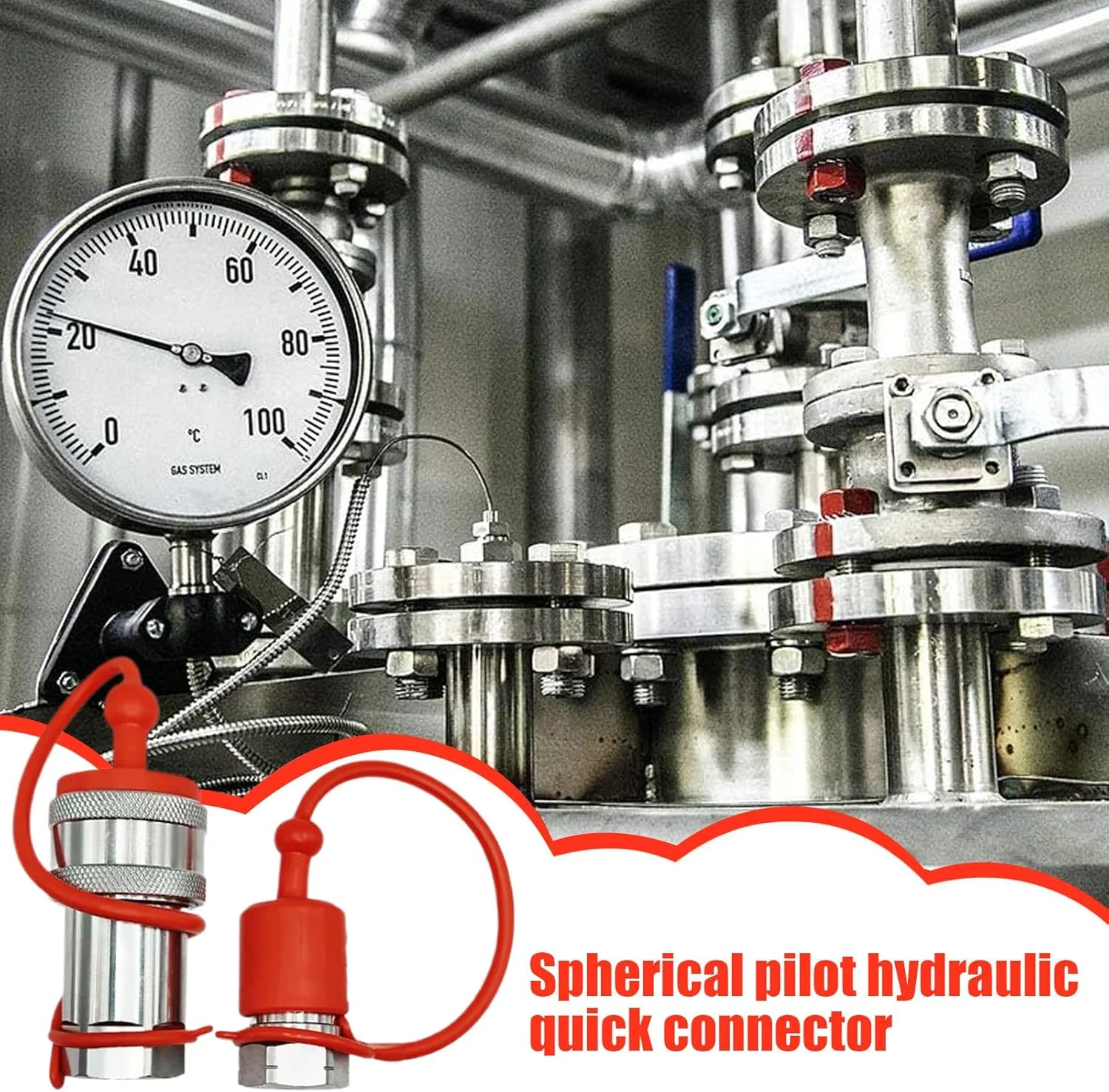 ابزار کوپلر هیدرولیک، کوپلرهای هیدرولیک اتصال سریع با درپوش گرد و غبار | ابزار انتقال سیال با استحکام بالا و سنگین برای ماشین آلات صنعتی و تجهیزات کشاورزی ابزار کوپلر هیدرولیک، کوپلرهای هیدرولیک اتصال سریع با درپوش گرد و غبار | ابزار انتقال سیال با استحکام بالا و سنگین برای ماشین آلات صنعتی و تجهیزات کشاورزی