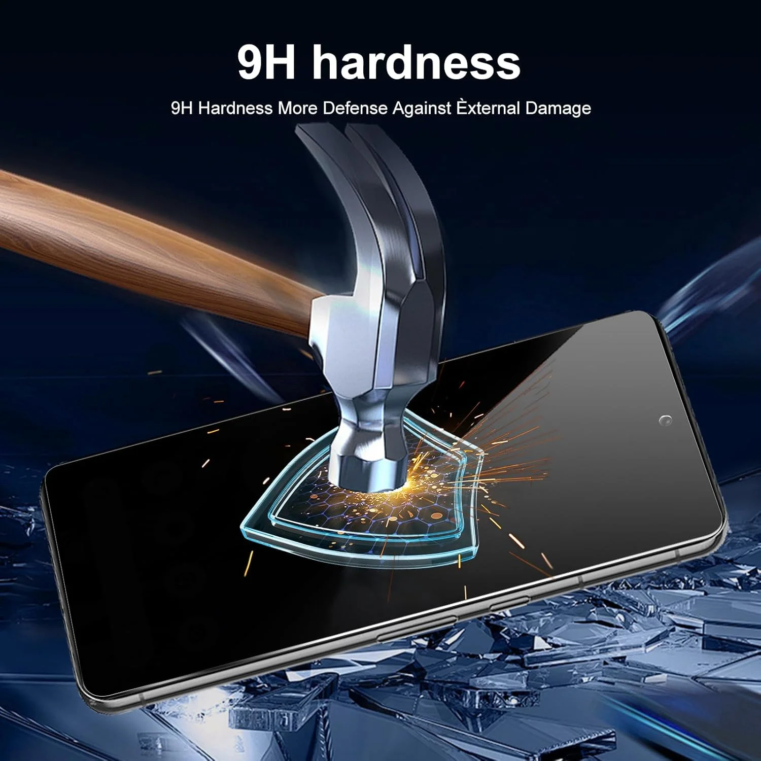 QZGWDY 2 Pack Privacy Screen Protector for Google Pixel 8 Pro, Bubble-Free, Durable, 9H Hardness Glass QZGWDY 2 Pack Privacy Screen Protector for Google Pixel 8 Pro, Bubble-Free, Durable, 9H Hardness Glass