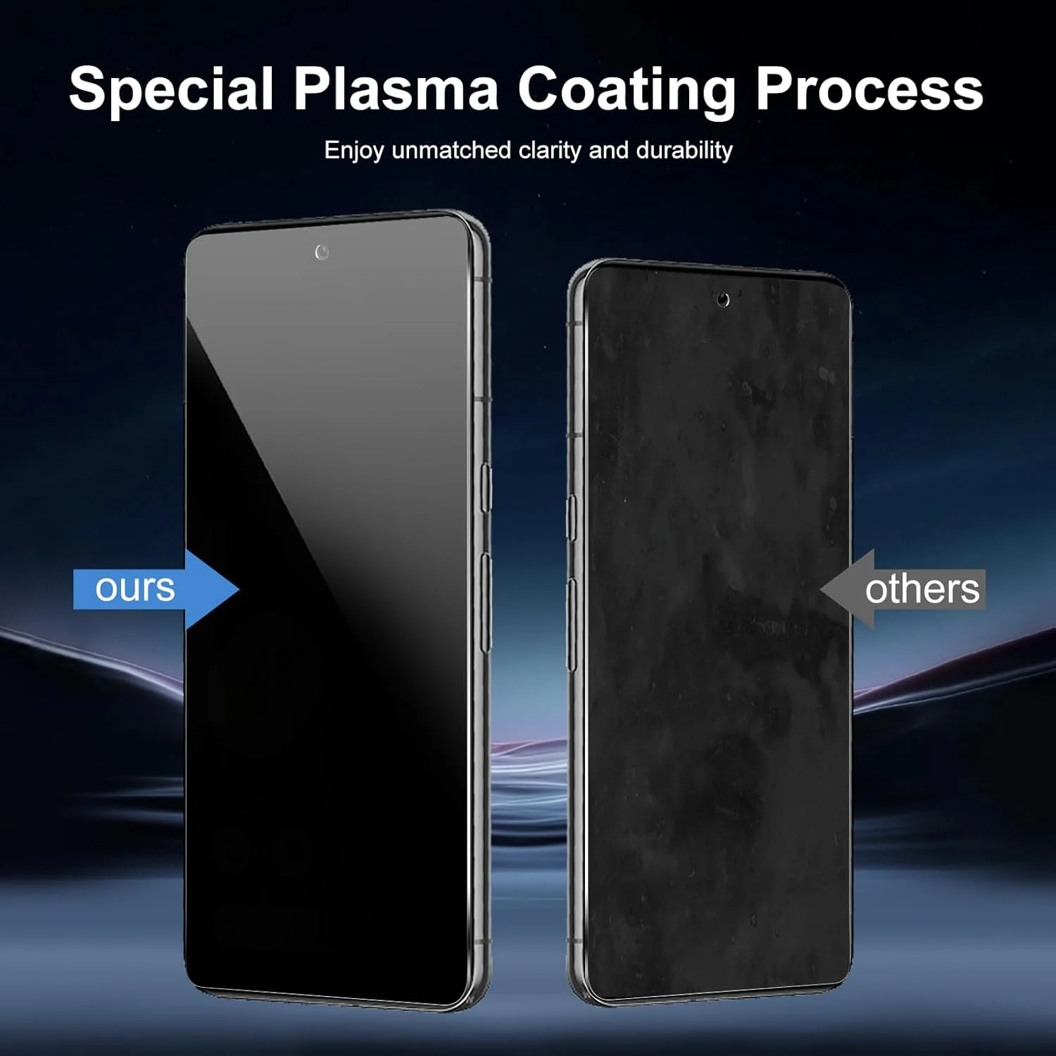 QZGWDY 2 Pack Privacy Screen Protector for Google Pixel 8 Pro, Bubble-Free, Durable, 9H Hardness Glass QZGWDY 2 Pack Privacy Screen Protector for Google Pixel 8 Pro, Bubble-Free, Durable, 9H Hardness Glass