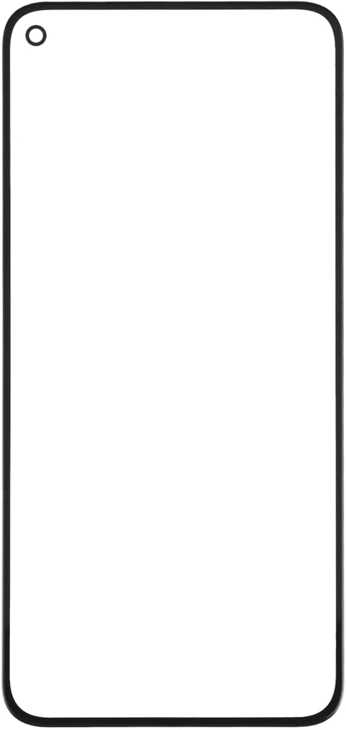 شیشه لنز بیرونی صفحه نمایش جلویی ZCLINXHEFSDSS برای گوگل پیکسل 5