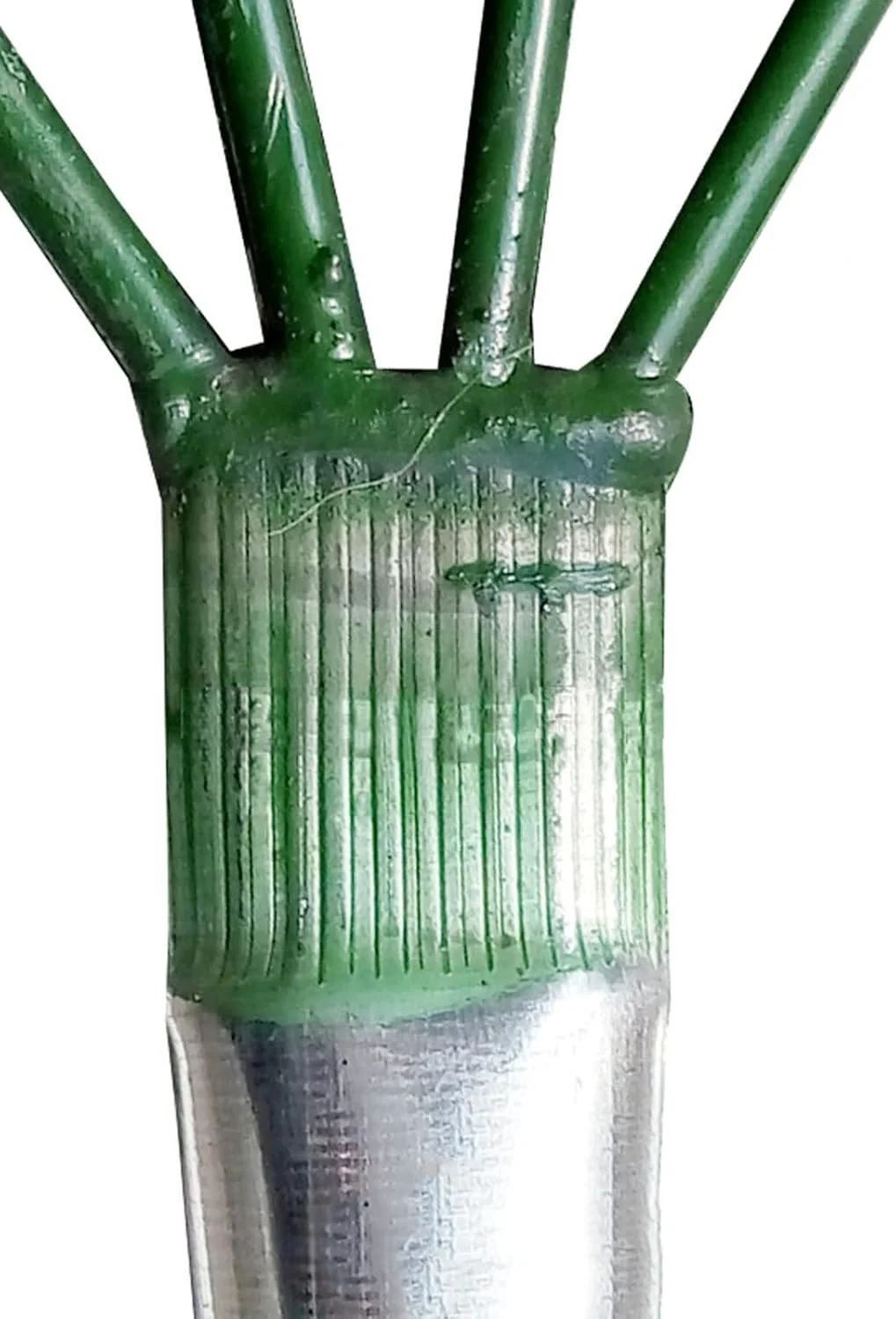 شن کش چهار شاخه RXEZI با دسته آهنی، ابزار باغبانی کشاورزی، شن کش کاه، ابزار خراش دهی باغ