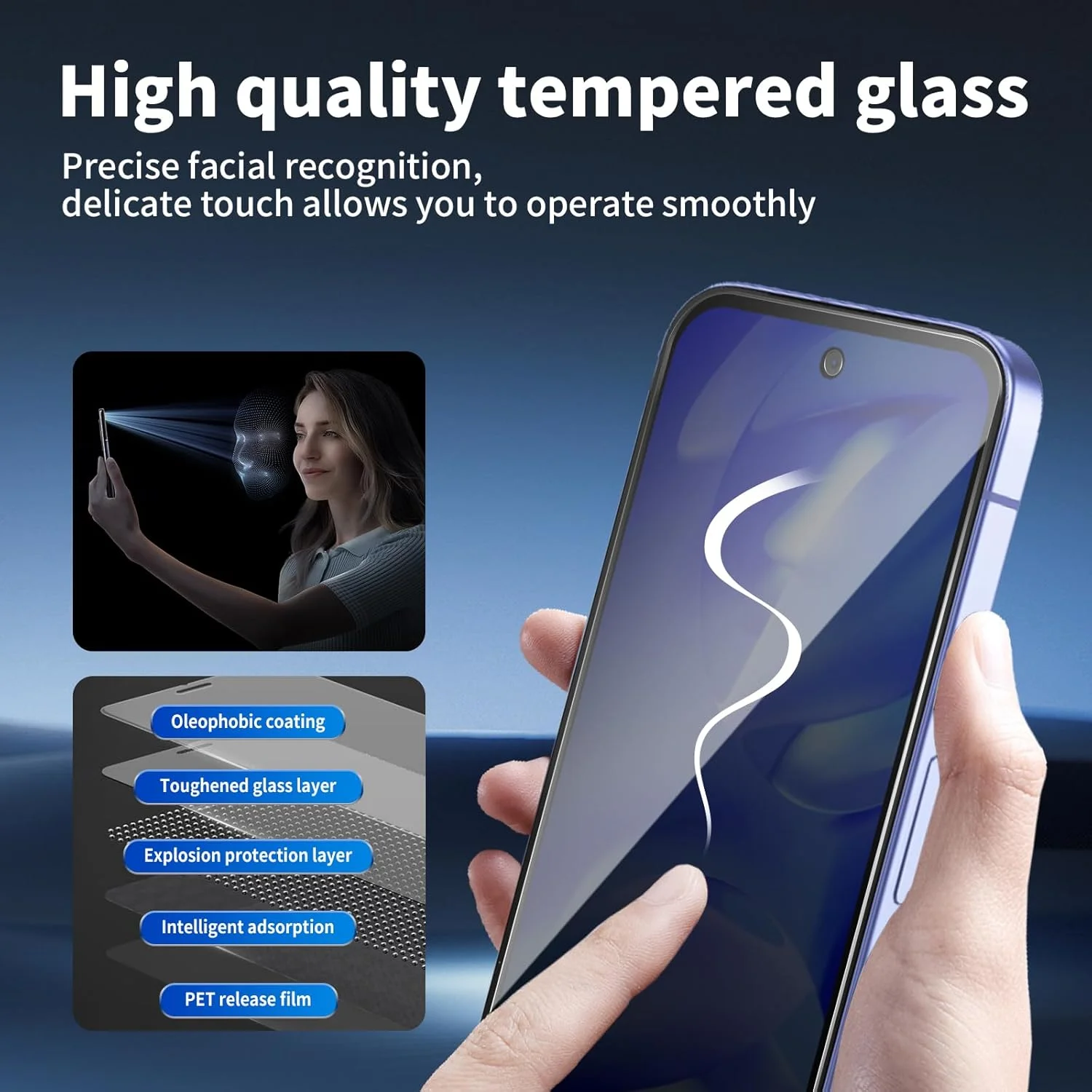 محافظ صفحه نمایش حریم خصوصی BIESHKJ برای گوگل پیکسل 9a، بسته 3 عددی، فیلم محافظ شیشه ای حرارت دیده با وضوح بالا، نصب آسان، سختی 9H، مقاوم در برابر خراش، ضد اثر انگشت محافظ صفحه نمایش حریم خصوصی BIESHKJ برای گوگل پیکسل 9a، بسته 3 عددی، فیلم محافظ شیشه ای حرارت دیده با وضوح بالا، نصب آسان، سختی 9H، مقاوم در برابر خراش، ضد اثر انگشت