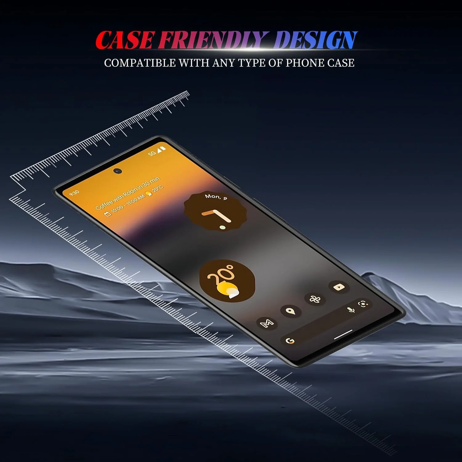 KULAIKE Pack of 2 Privacy Screen for Google Pixel 6A, Anti-Spy Privacy Screen Protector, Anti-Spy Tempered Glass Film, Privacy Film, 9H Hardness, Anti-Scratch, Shockproof KULAIKE Pack of 2 Privacy Screen for Google Pixel 6A, Anti-Spy Privacy Screen Protector, Anti-Spy Tempered Glass Film, Privacy Film, 9H Hardness, Anti-Scratch, Shockproof