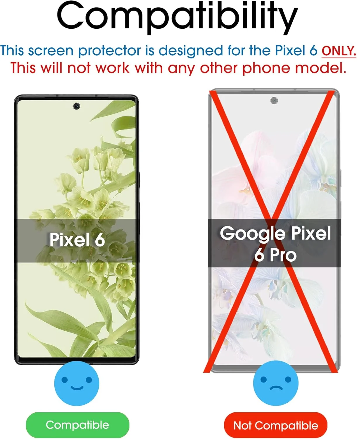 محافظ صفحه نمایش شیشه ای حرارت دیده amFilm (بسته 3 عددی) برای گوگل پیکسل 6، ضخامت 0.26 میلی متر، شفافیت HD، ضد خش و بدون حباب محافظ صفحه نمایش شیشه ای حرارت دیده amFilm (بسته 3 عددی) برای گوگل پیکسل 6، ضخامت 0.26 میلی متر، شفافیت HD، ضد خش و بدون حباب