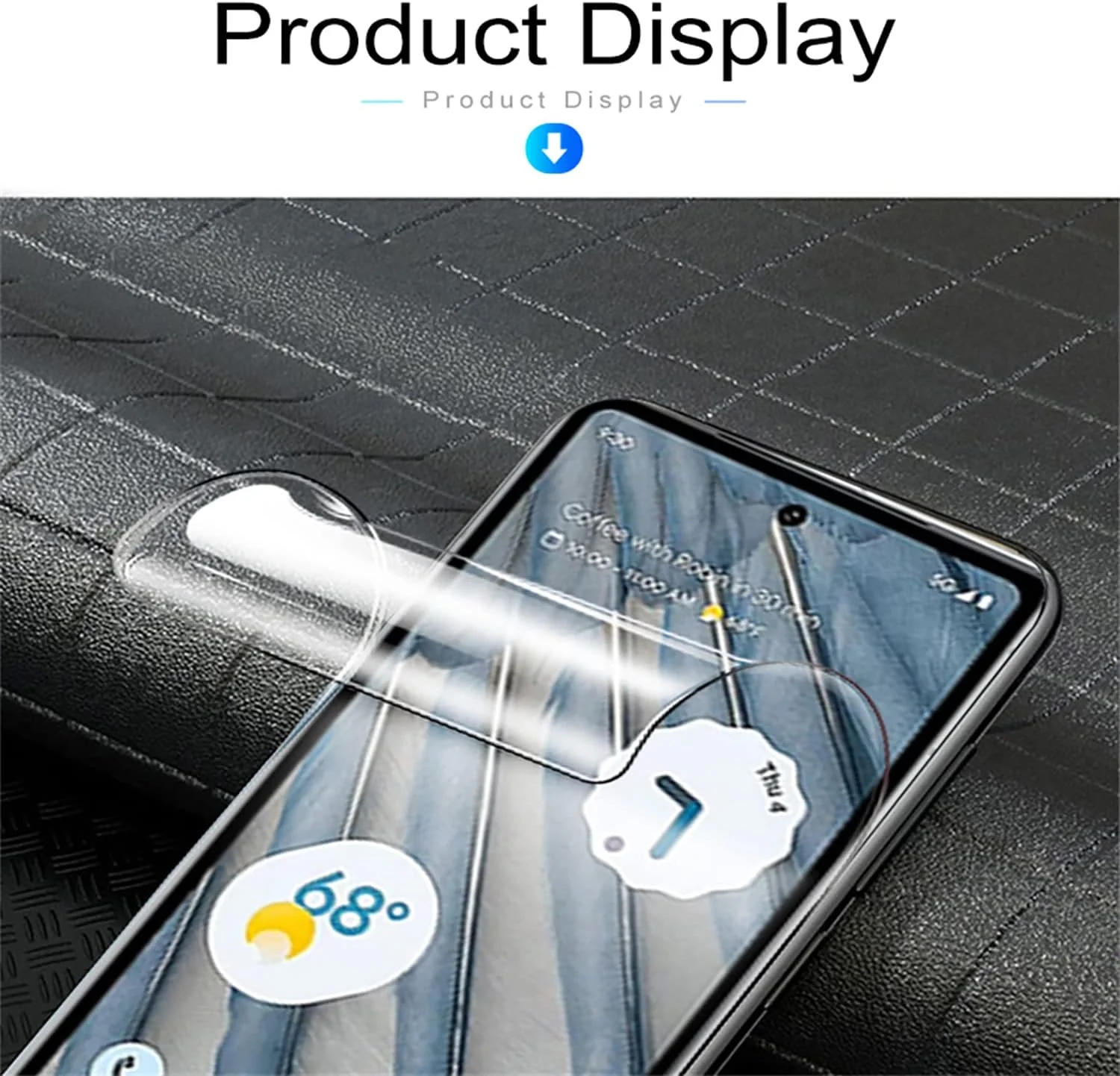 TMahhbid [2 pieces] Hydrogel Film for Google Pixel 8a (6.1 inch), [HD] Transparent Soft TPU Screen Protector [NOT Tempered Glass]