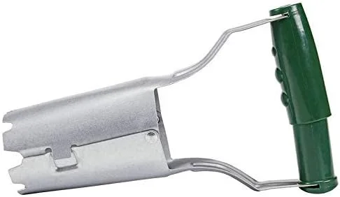 ابزار کاشت پیاز، ابزار کاشت پیاز دستی با دسته فنری و مقیاس عمق، برای کاشت، رهاسازی خودکار خاک برای حفاری، پر کردن مجدد سوراخ، لوله نشاء کشاورزی باغ