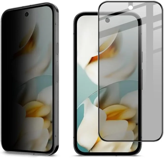 SHIHUI Tempered Glass Film For Google Pixel 9a HD Full Screen Privacy Tempered Glass Protective Film