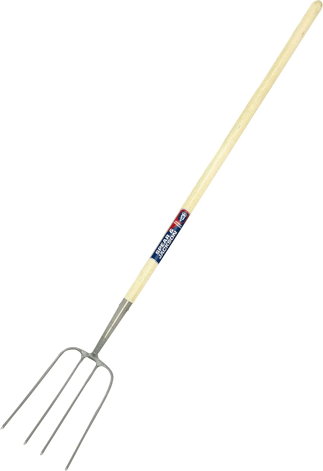 چنگال کود کشاورزی 48 اینچی Spear & Jackson، چند رنگ