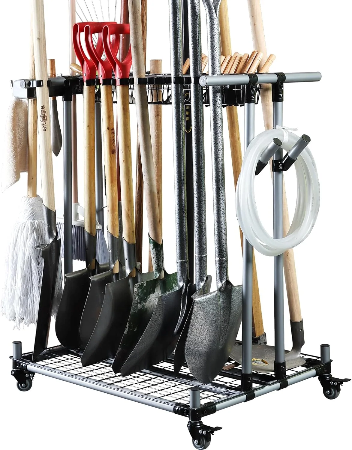 قفسه ابزار باغبانی چند منظوره QTJH برای طبقه بندی و نگهداری تجهیزات سنگین کشاورزی و چرخ دستی حمل و نقل