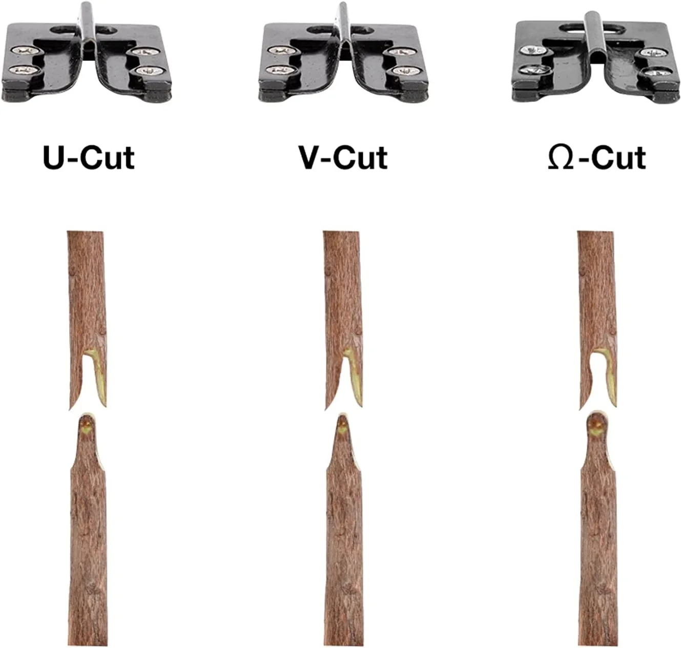 TEmkin 2/3cm Graft Film Garden Grafting Tool Pruner Kit Plant Branch Twig Vine Fruit Tree Cutting Shear Agricultural Tool