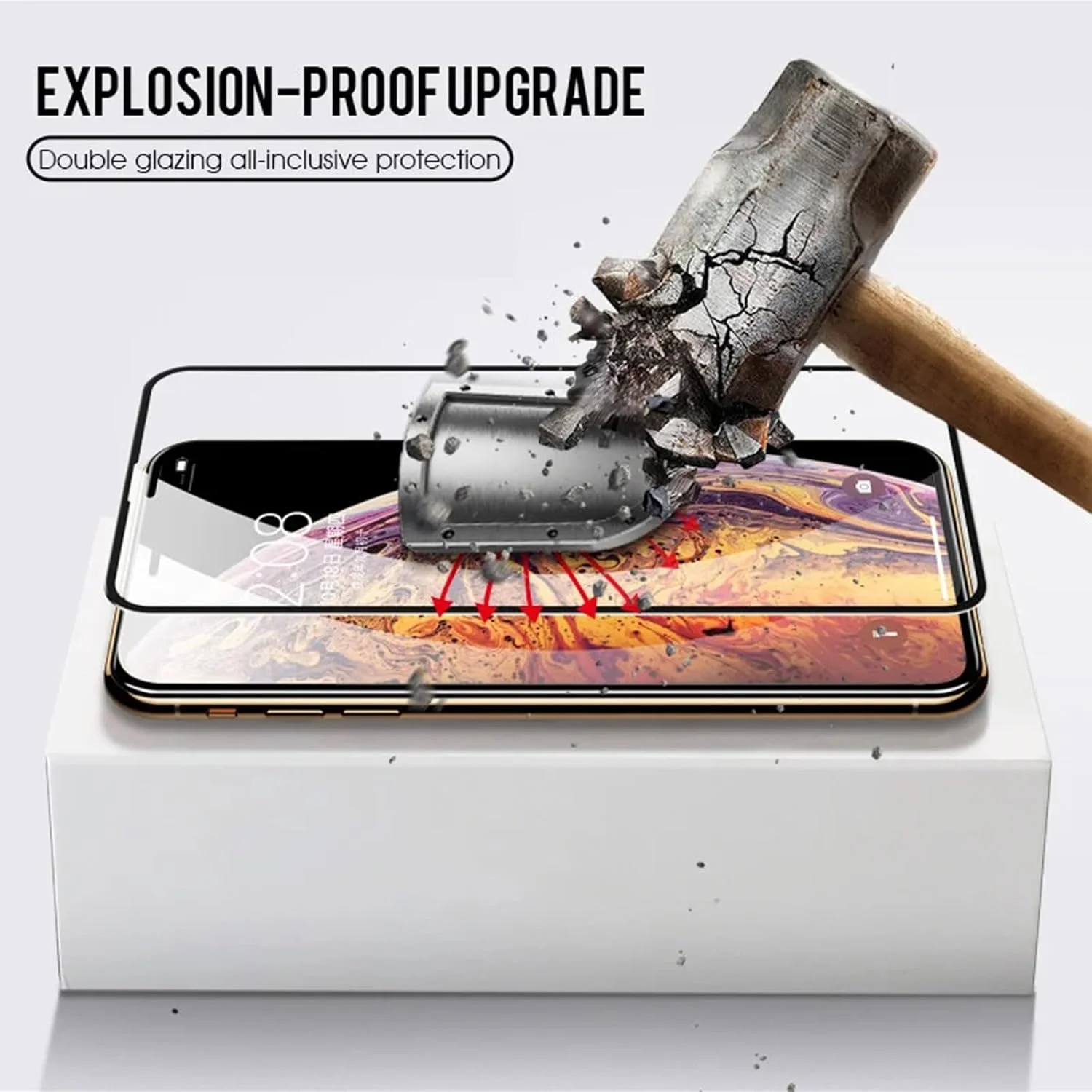 محافظ صفحه نمایش Damolong سازگار با Google Pixel 9 Pro XL (6.8 اینچ) [بسته 3 عددی] محافظ صفحه نمایش شیشه ای حرارت دیده مناسب برای Google Pixel 9 Pro XL