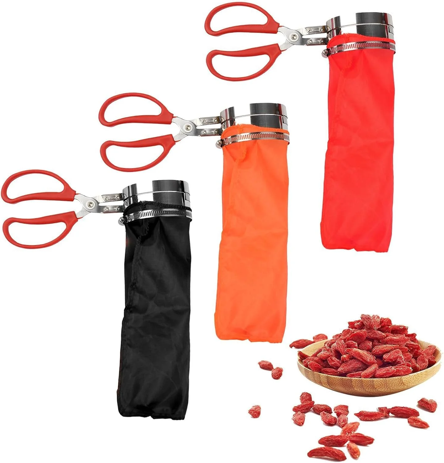 میوه چین | میوه چین قابل استفاده مجدد برای درخت انبه، ابزار چیدن قابل حمل باغبانی، ابزار سخت افزاری باغبانی کشاورزی برای مرکبات، گلابی، هلو، پرتقال