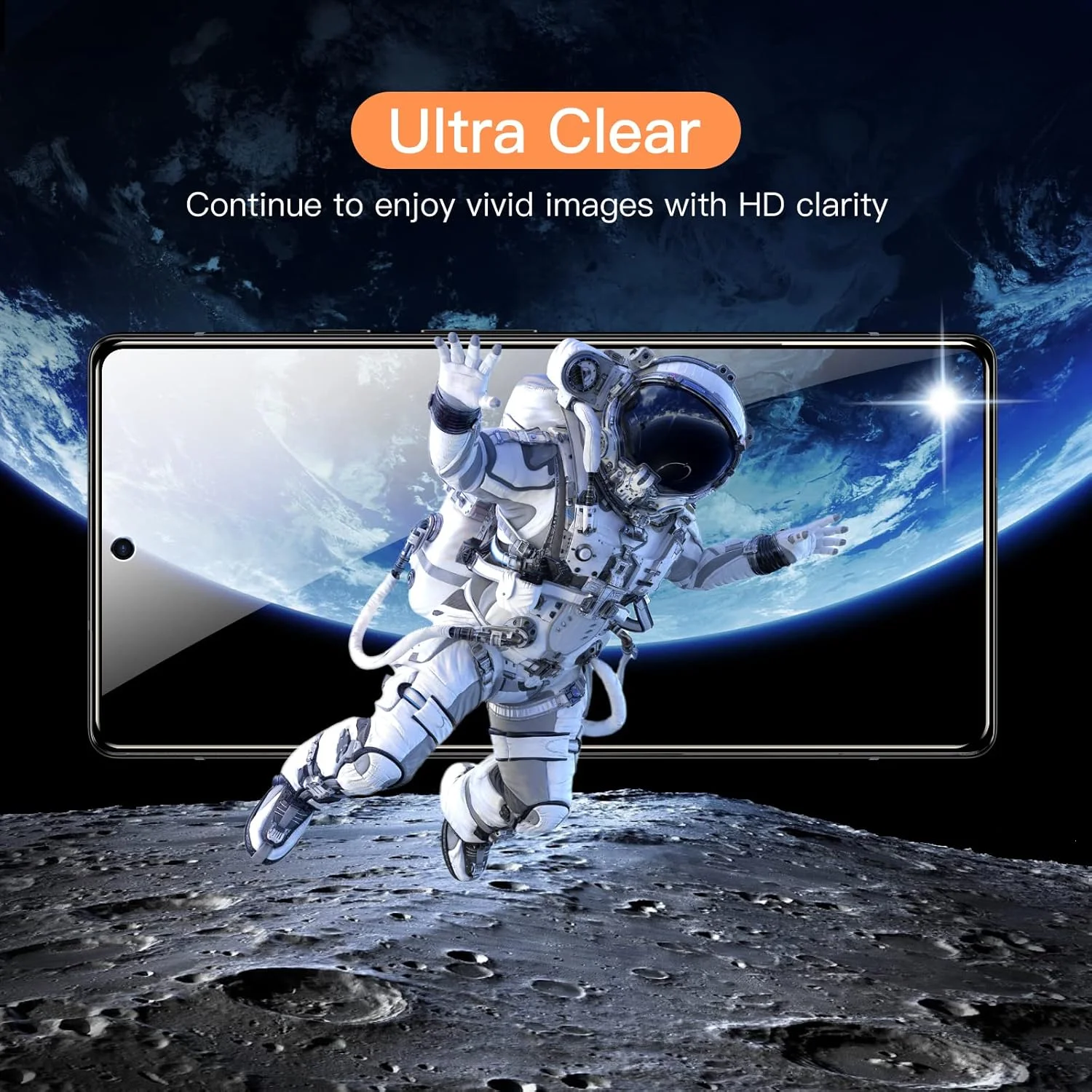 محافظ صفحه نمایش JETech برای گوگل پیکسل 6a 6.1 اینچی، سازگار با اثر انگشت، فیلم شیشه ای حرارت دیده، شفاف HD، بسته 3 عددی محافظ صفحه نمایش JETech برای گوگل پیکسل 6a 6.1 اینچی، سازگار با اثر انگشت، فیلم شیشه ای حرارت دیده، شفاف HD، بسته 3 عددی