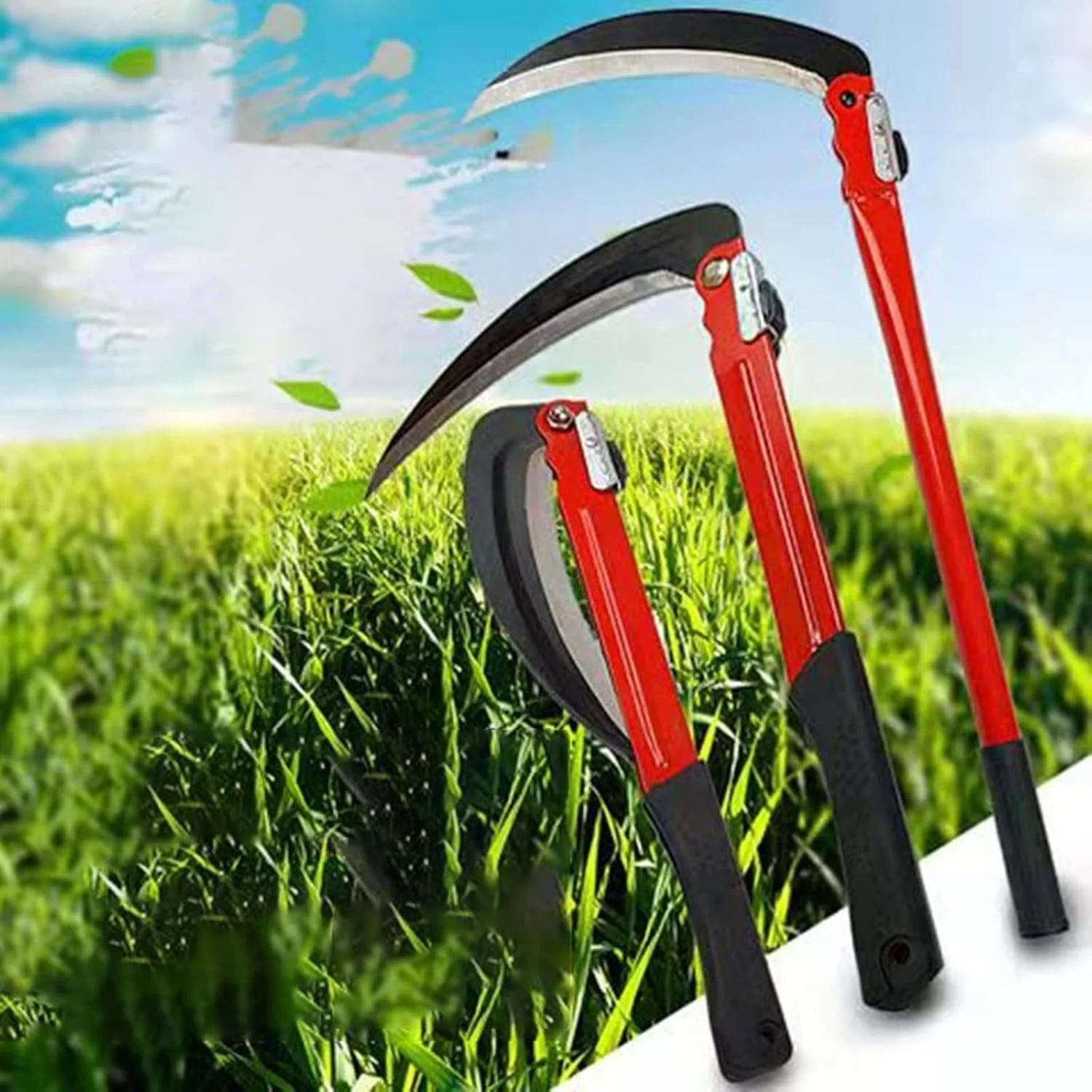 داس هودور، داس کشاورزی اصل، داس تاشو فولادی بدون نیاز به تیز کردن، چمن زن، چاقوی برش کاه برنج، ابزار ماهیگیری مزرعه، داس