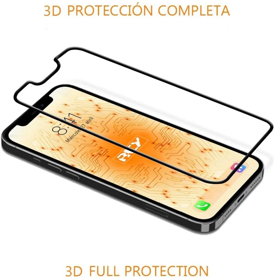 محافظ صفحه نمایش خمیده REY برای Google Pixel 7 Pro، مشکی، شیشه حرارت دیده ممتاز، 3D / 4D / 5D، ضد خرد شدن محافظ صفحه نمایش خمیده REY برای Google Pixel 7 Pro، مشکی، شیشه حرارت دیده ممتاز، 3D / 4D / 5D، ضد خرد شدن