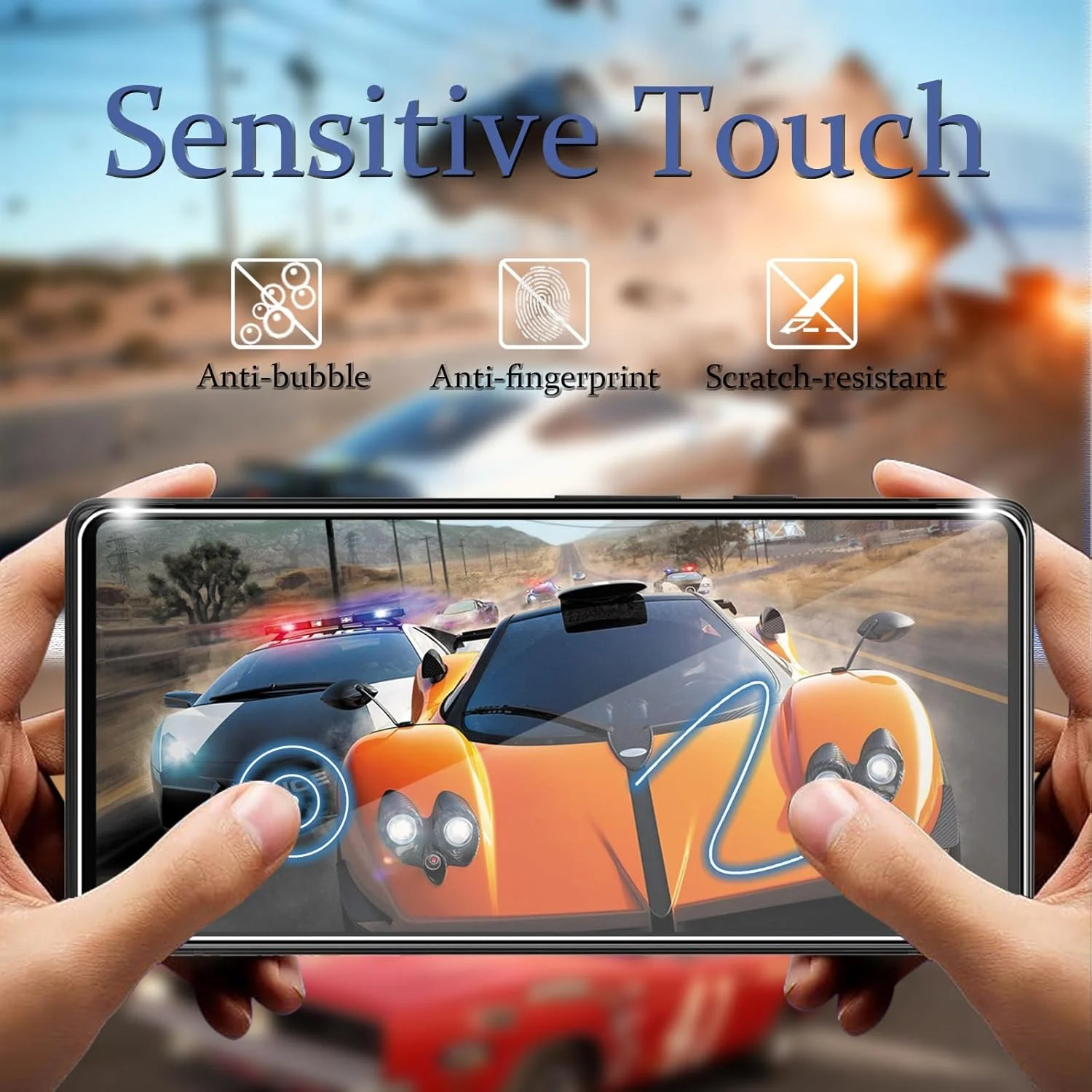 محافظ صفحه نمایش شیشه ای تمپرد Zicurz برای گوگل پیکسل 6a 5G، ضد خش، ضد اثر انگشت، بدون حباب، سختی 9H (4 عدد) محافظ صفحه نمایش شیشه ای تمپرد Zicurz برای گوگل پیکسل 6a 5G، ضد خش، ضد اثر انگشت، بدون حباب، سختی 9H (4 عدد)