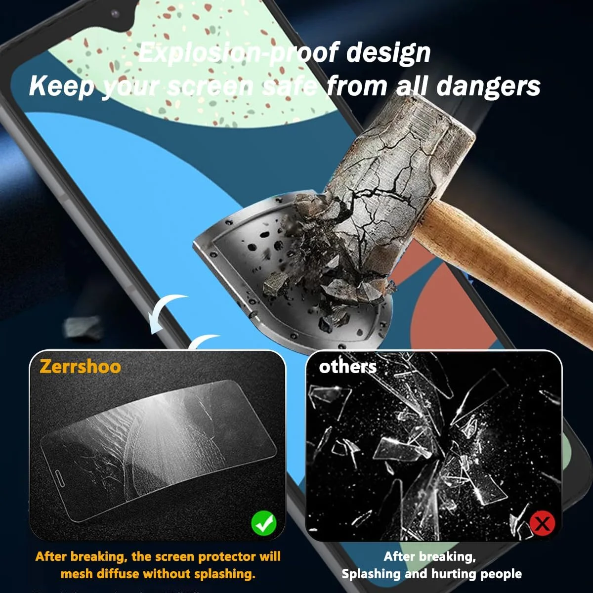محافظ صفحه نمایش Zerrshoo برای Fairphone 4 5G، بسته 3 عددی شیشه حرارت دیده برای Fairphone 4 5G، فیلم شیشه ای، سختی 9H ضد خش، محافظ صفحه نمایش HD فیلم شیشه حرارت دیده برای Fairphone 4 5G محافظ صفحه نمایش Zerrshoo برای Fairphone 4 5G، بسته 3 عددی شیشه حرارت دیده برای Fairphone 4 5G، فیلم شیشه ای، سختی 9H ضد خش، محافظ صفحه نمایش HD فیلم شیشه حرارت دیده برای Fairphone 4 5G