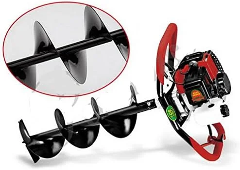 دریل چاله کن بنزینی حرفه ای XAOHYE با موتور 71 سی سی، توان 3.2 کیلووات، ابزار باغبانی، دستگاه کاشت و حفاری زمین کشاورزی