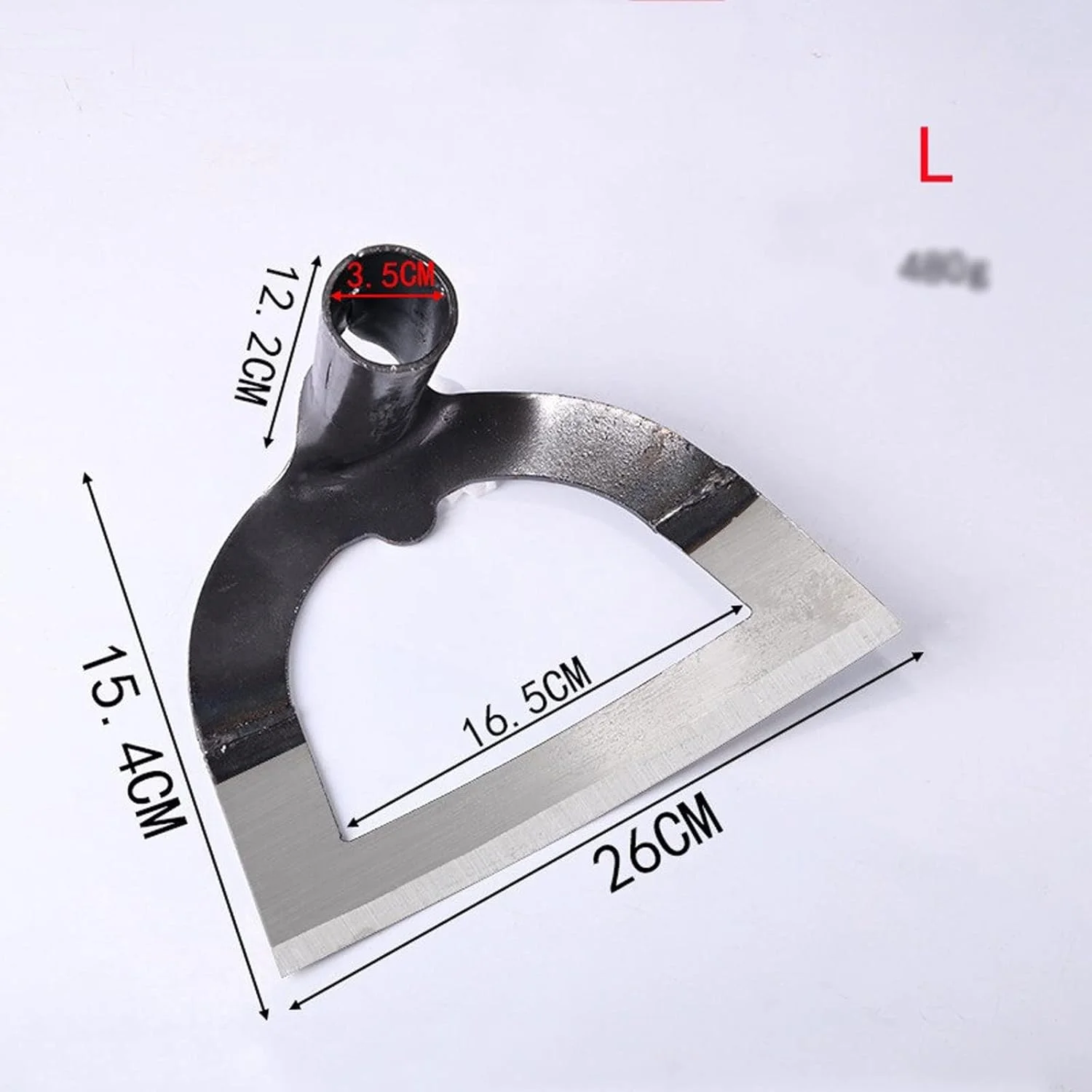 بیلچه باغبانی سوناکسو، ابزار باغبانی دستی فولادی برای وجین علف های هرز، کاشت سبزیجات، شل کردن خاک و حذف علف های هرز (رنگ: L)