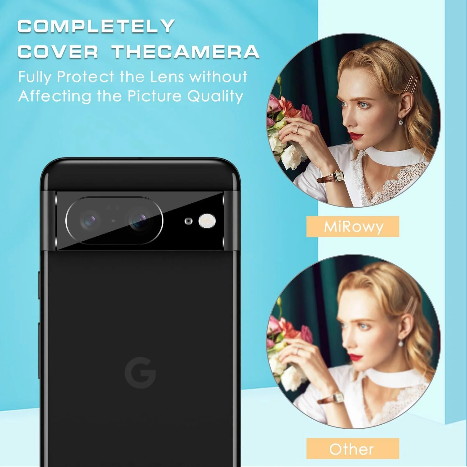 محافظ صفحه نمایش MiRowy سازگار با Google Pixel 8، 2+2 عدد فیلم شیشه ای حرارت دیده 9H ضد جاسوسی و محافظ دوربین، محافظ صفحه نمایش ضد خش و ضد جاسوسی برای Google Pixel 8 محافظ صفحه نمایش MiRowy سازگار با Google Pixel 8، 2+2 عدد فیلم شیشه ای حرارت دیده 9H ضد جاسوسی و محافظ دوربین، محافظ صفحه نمایش ضد خش و ضد جاسوسی برای Google Pixel 8