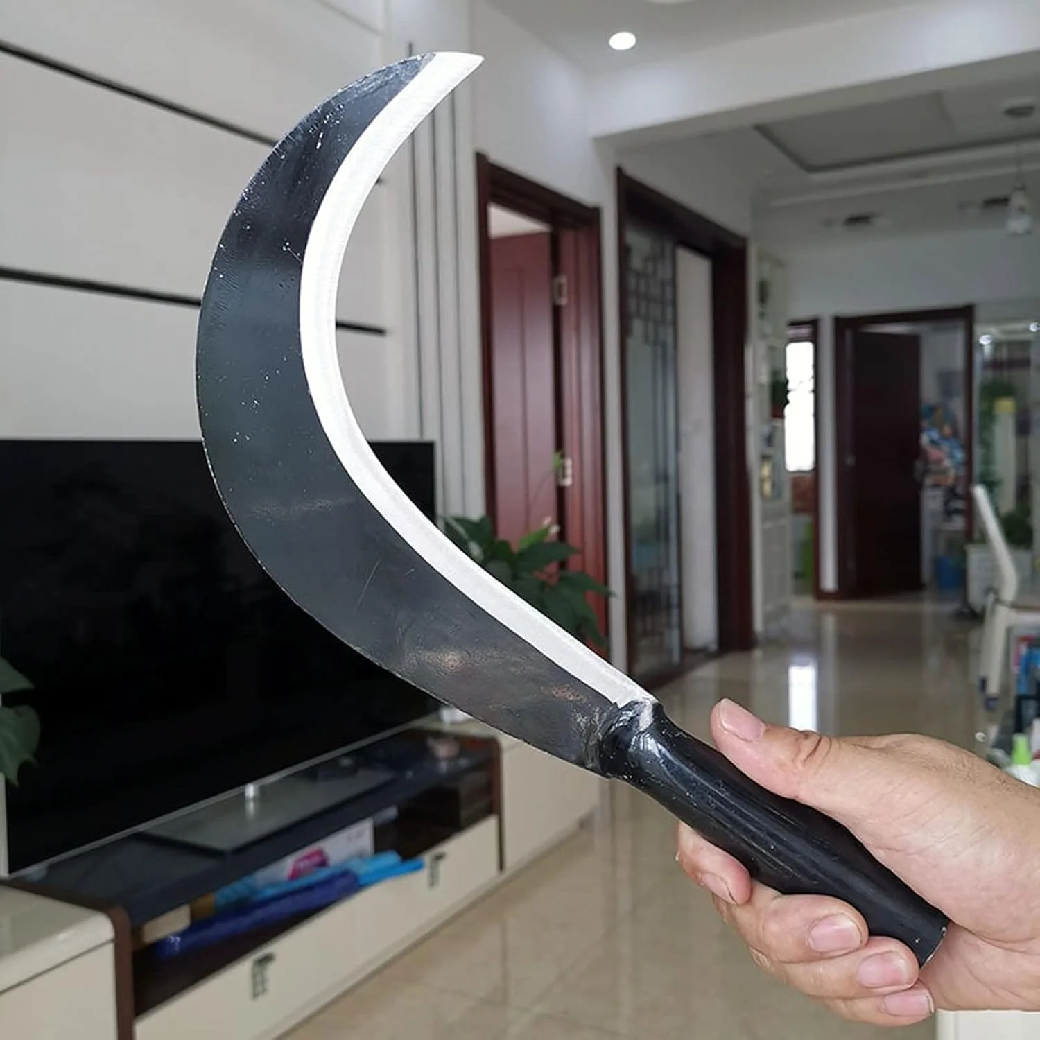 داس کشاورزی سوناکسو، داس دستی برداشت محصول، سر داس فولادی منگنز، درو کردن علف، خرد کردن چوب، ابزار باغبانی و کشاورزی