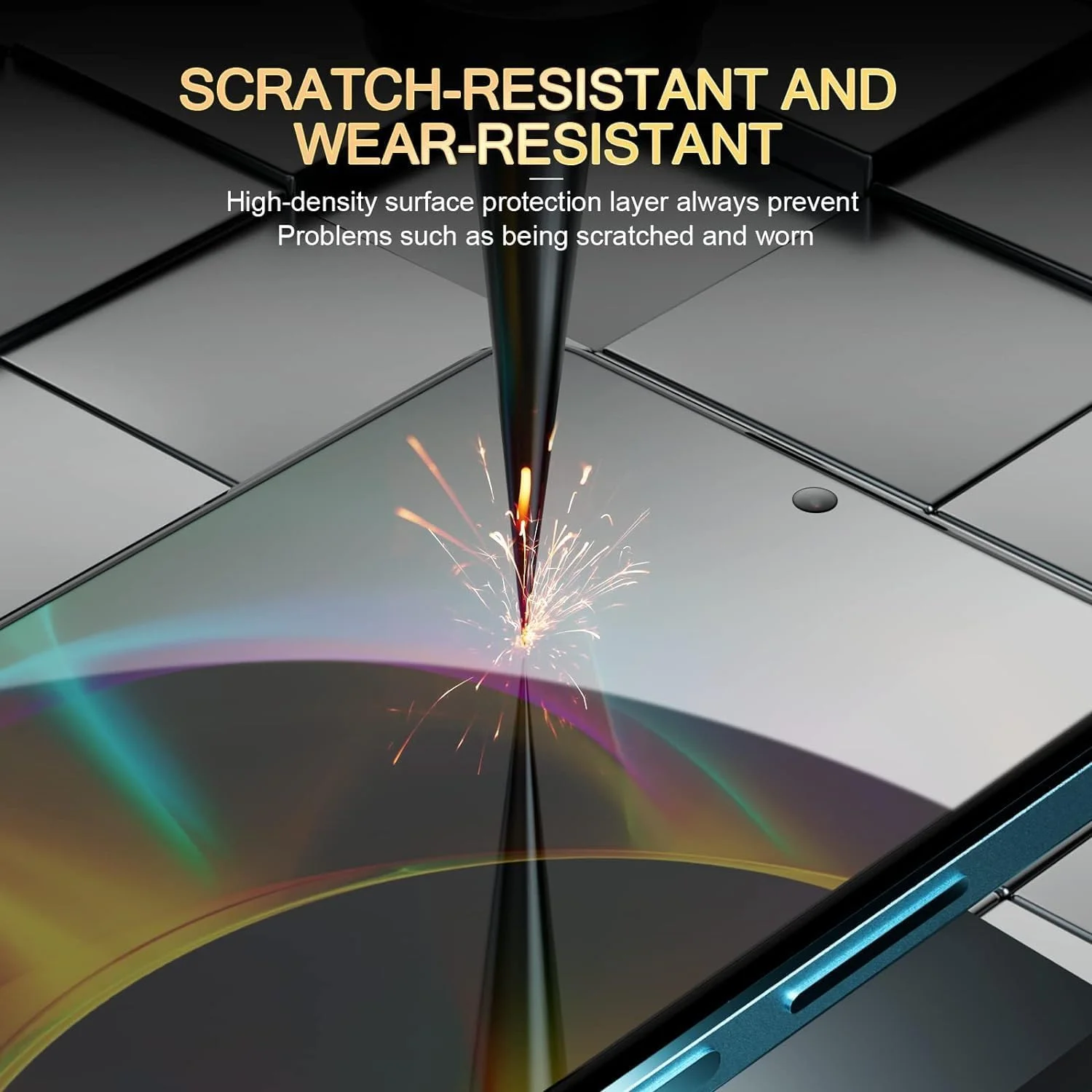 محافظ صفحه نمایش حریم خصوصی آکابیلا بسته 2 عددی برای گوگل پیکسل 9 پرو XL 5G 6.8 اینچ، شیشه حرارت دیده ضد جاسوسی