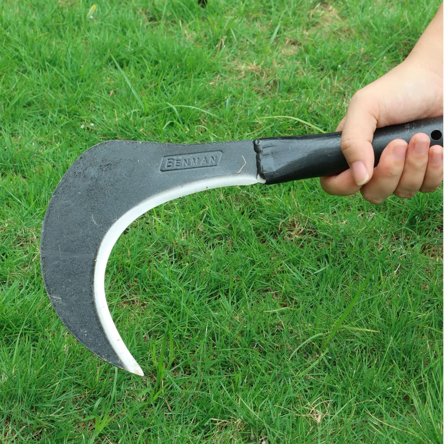 ابزار باغبانی Elegital، بیلچه دستی، وجین دستی موتوری کشاورزی برای باغبانی، مدیریت اراضی کشاورزی، صنایع دستی، شکار و فضای باز، خرد کردن چوب - 1 عدد