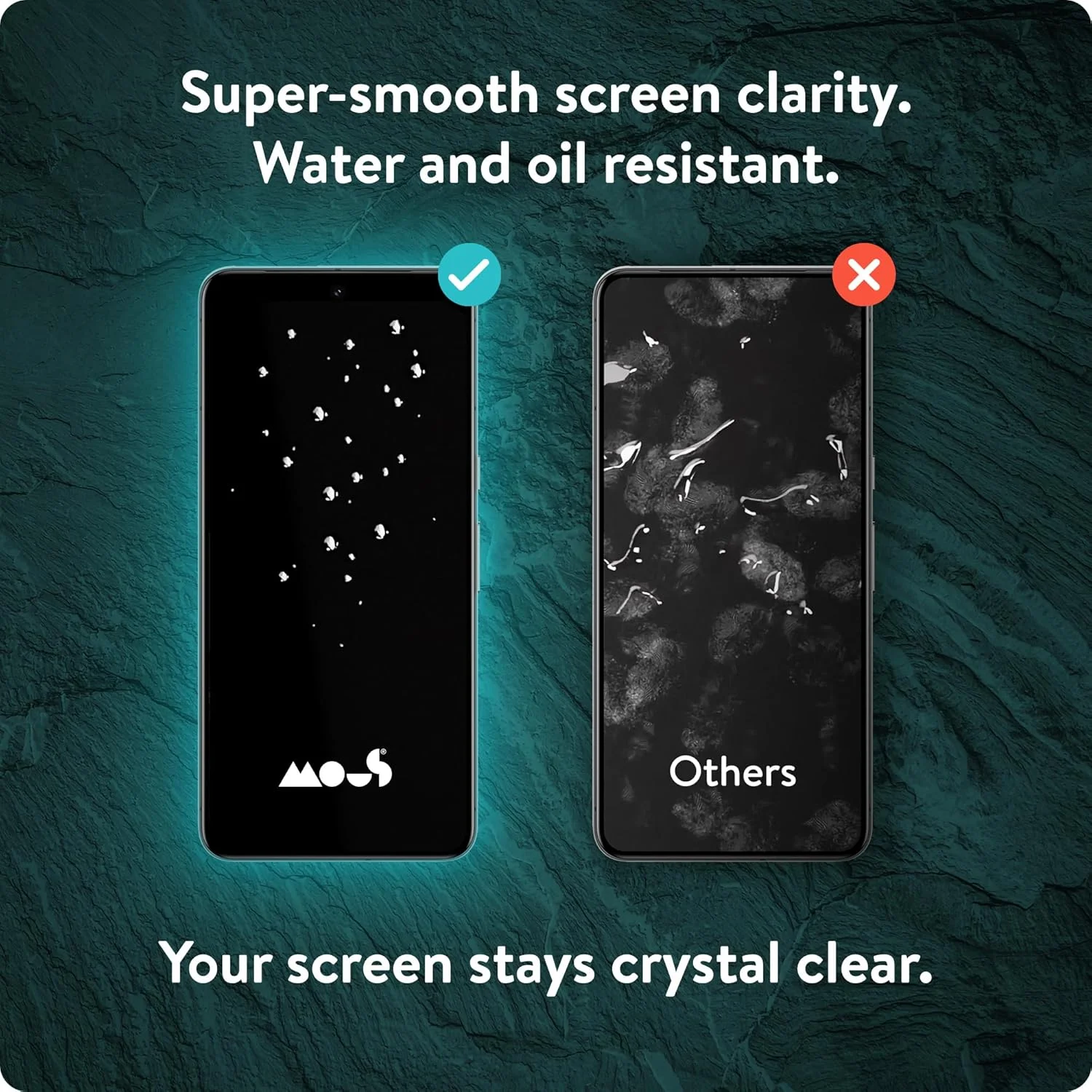 محافظ صفحه نمایش شیشه ای هیبریدی فوق مقاوم Mous برای Google Pixel 8 Pro - ضد خش و ضد شکست - بسته 2 عددی محافظ صفحه نمایش شیشه ای هیبریدی فوق مقاوم Mous برای Google Pixel 8 Pro - ضد خش و ضد شکست - بسته 2 عددی