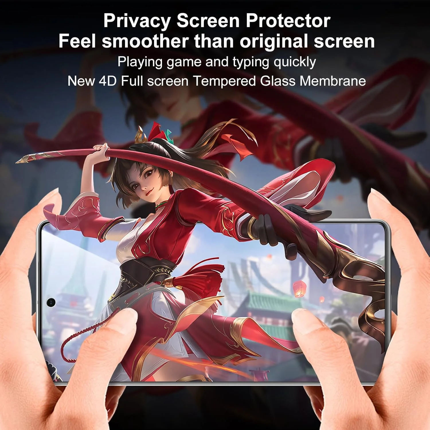 محافظ صفحه نمایش حریم خصوصی Phoona برای گوگل پیکسل 7 پرو، بسته 2 عددی محافظ صفحه نمایش ضد جاسوسی، محافظ صفحه نمایش حریم خصوصی شیشه حرارت دیده با سختی 9H بدون حباب محافظ صفحه نمایش حریم خصوصی Phoona برای گوگل پیکسل 7 پرو، بسته 2 عددی محافظ صفحه نمایش ضد جاسوسی، محافظ صفحه نمایش حریم خصوصی شیشه حرارت دیده با سختی 9H بدون حباب