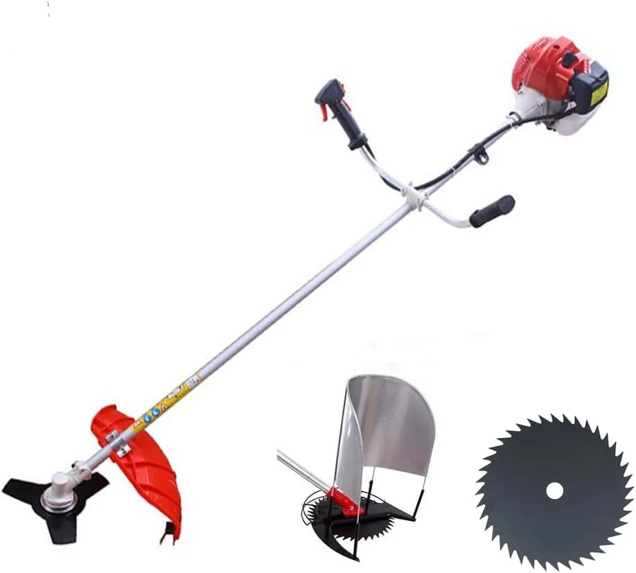 علف زن بنزینی 52 سی سی دیشنگژن، کیت حاشیه زن، علف تراش بنزینی 1.75 کیلوواتی سنگین، ماشین برداشت برنج و گندم، ابزار باغبانی و ماشین آلات کشاورزی