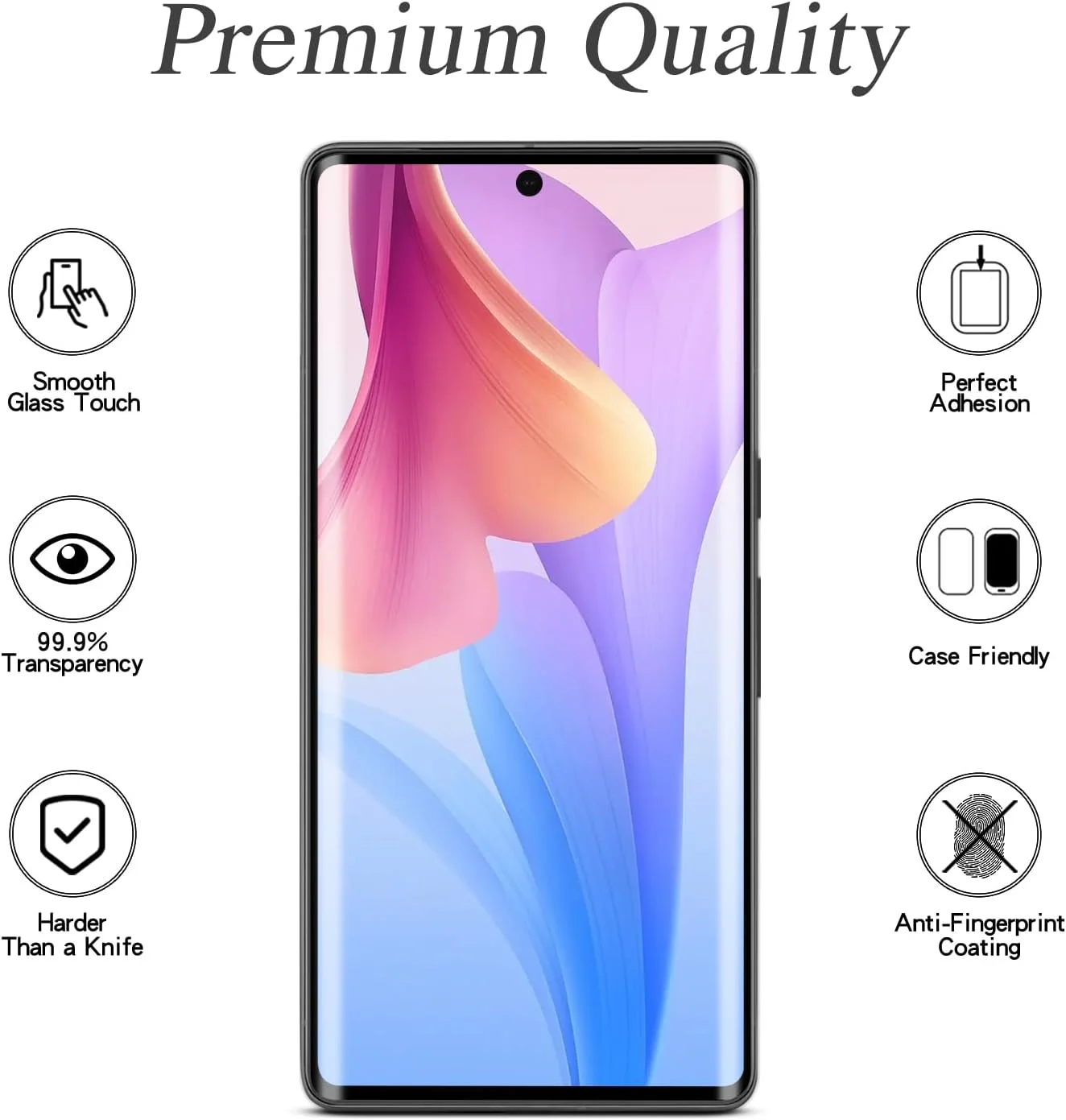 محافظ صفحه نمایش MAYtobe بسته 2 عددی برای Google Pixel 7 Pro شیشه حرارت دیده، پوشش کامل منحنی 3D، سازگار با شناسه اثر انگشت، سختی 9H، بدون حباب، ضد خش، نصب آسان محافظ صفحه نمایش MAYtobe بسته 2 عددی برای Google Pixel 7 Pro شیشه حرارت دیده، پوشش کامل منحنی 3D، سازگار با شناسه اثر انگشت، سختی 9H، بدون حباب، ضد خش، نصب آسان
