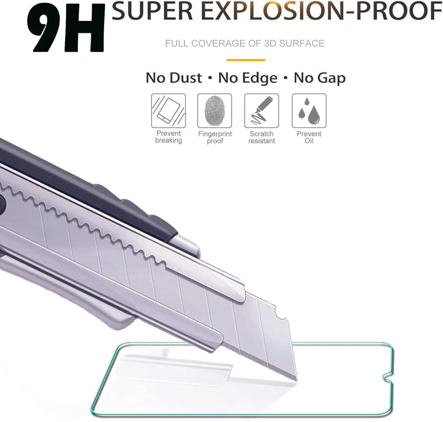 محافظ صفحه نمایش EKAM برای گوگل پیکسل 8A، [2 عدد] شیشه حرارت دیده [سختی 9H] [بدون حباب] [سازگار با قاب] محافظ صفحه نمایش برای پیکسل 8A (6.1 اینچ)